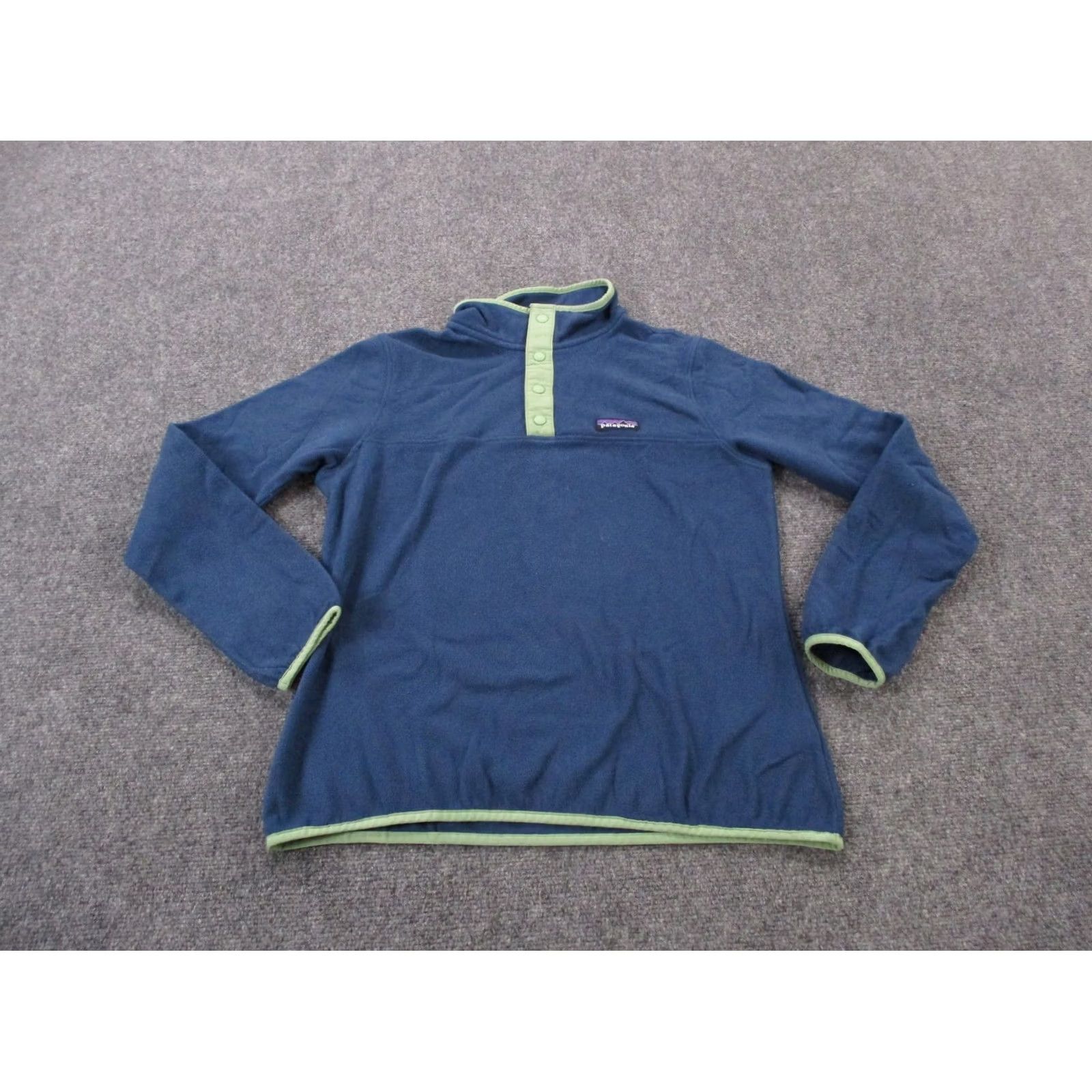 Patagonia Patagonia Jacket Womens M Blue Micro D Snap T Fleece Sweater Outdoor 26020 Size M / US 6-8 / IT 42-44 - 2 Thumbnail