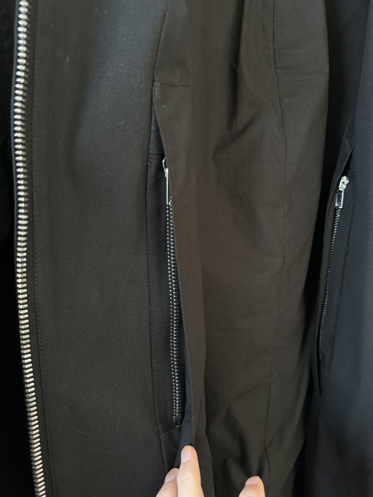 Rick Owens Long Brother / Brad Trench Coat SS17 Walrus 52 Size US XL / EU 56 / 4 - 15 Thumbnail