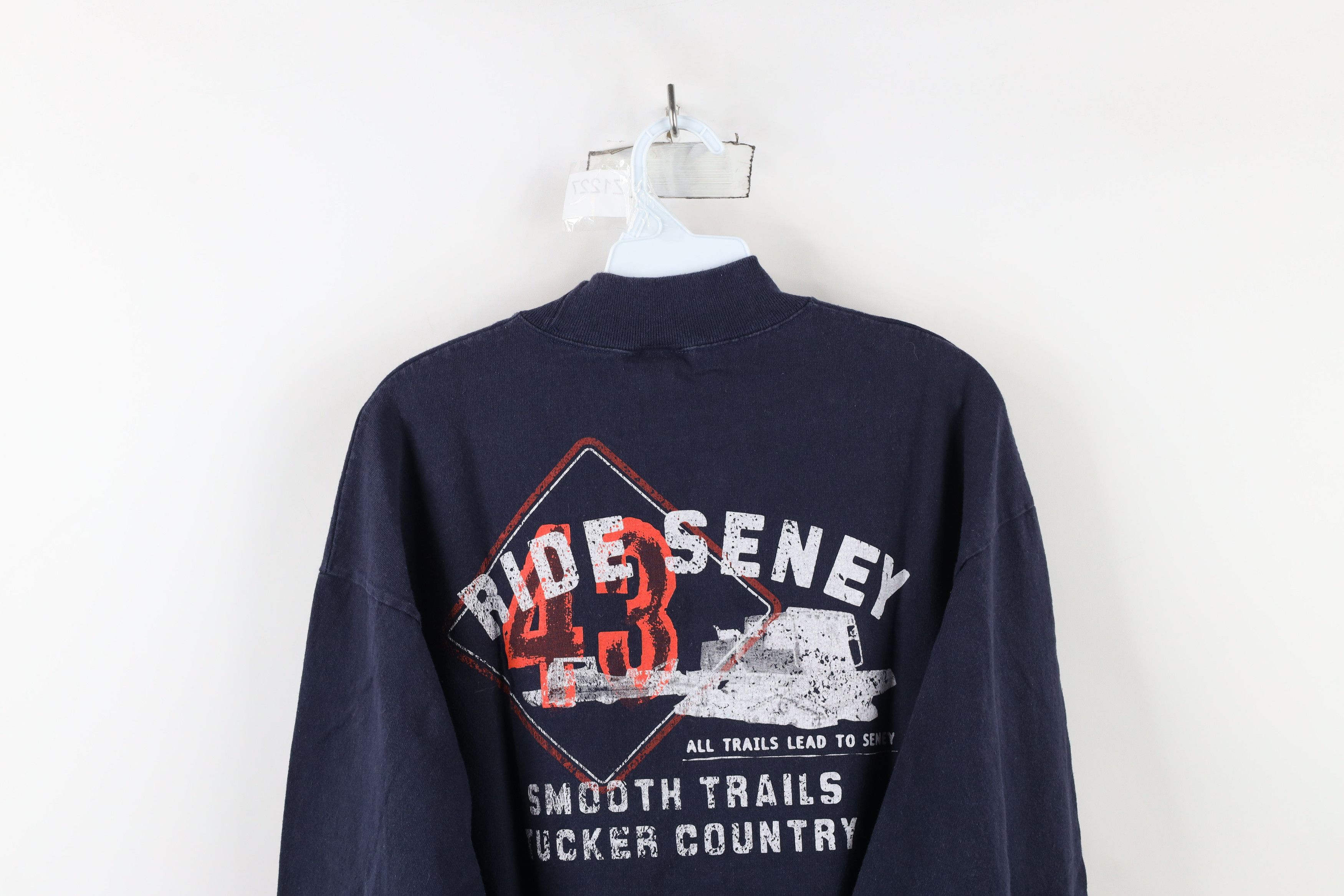 Vintage Vintage 90s Country Seney Snowmobile Trail Michigan T-Shirt Size US XL / EU 56 / 4 - 11 Thumbnail