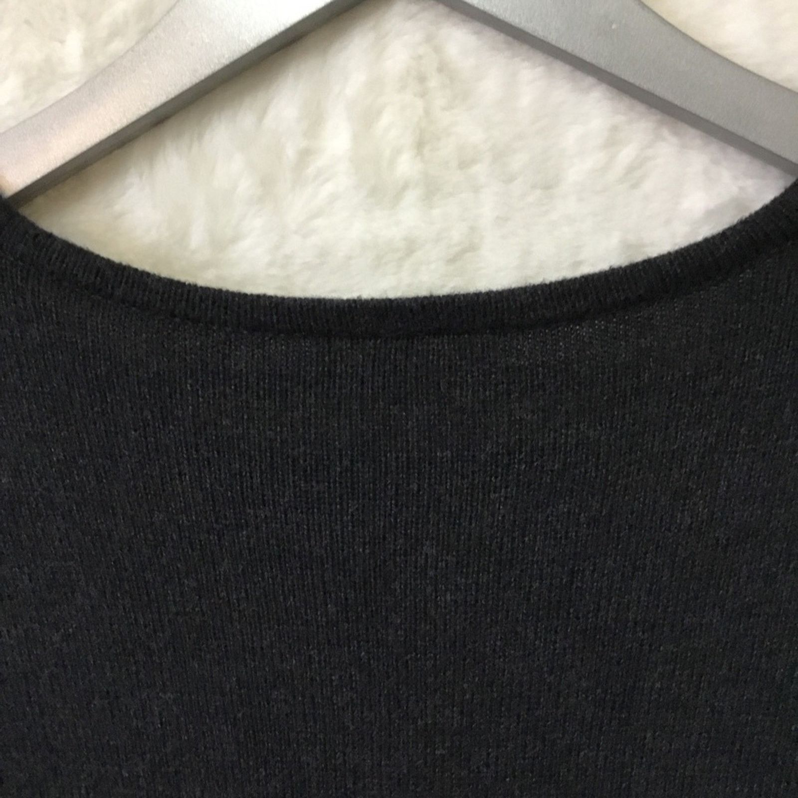 Loft Loft Gray Long Sleeve Sweater Dress Size S / US 4 / IT 40 - 3 Thumbnail