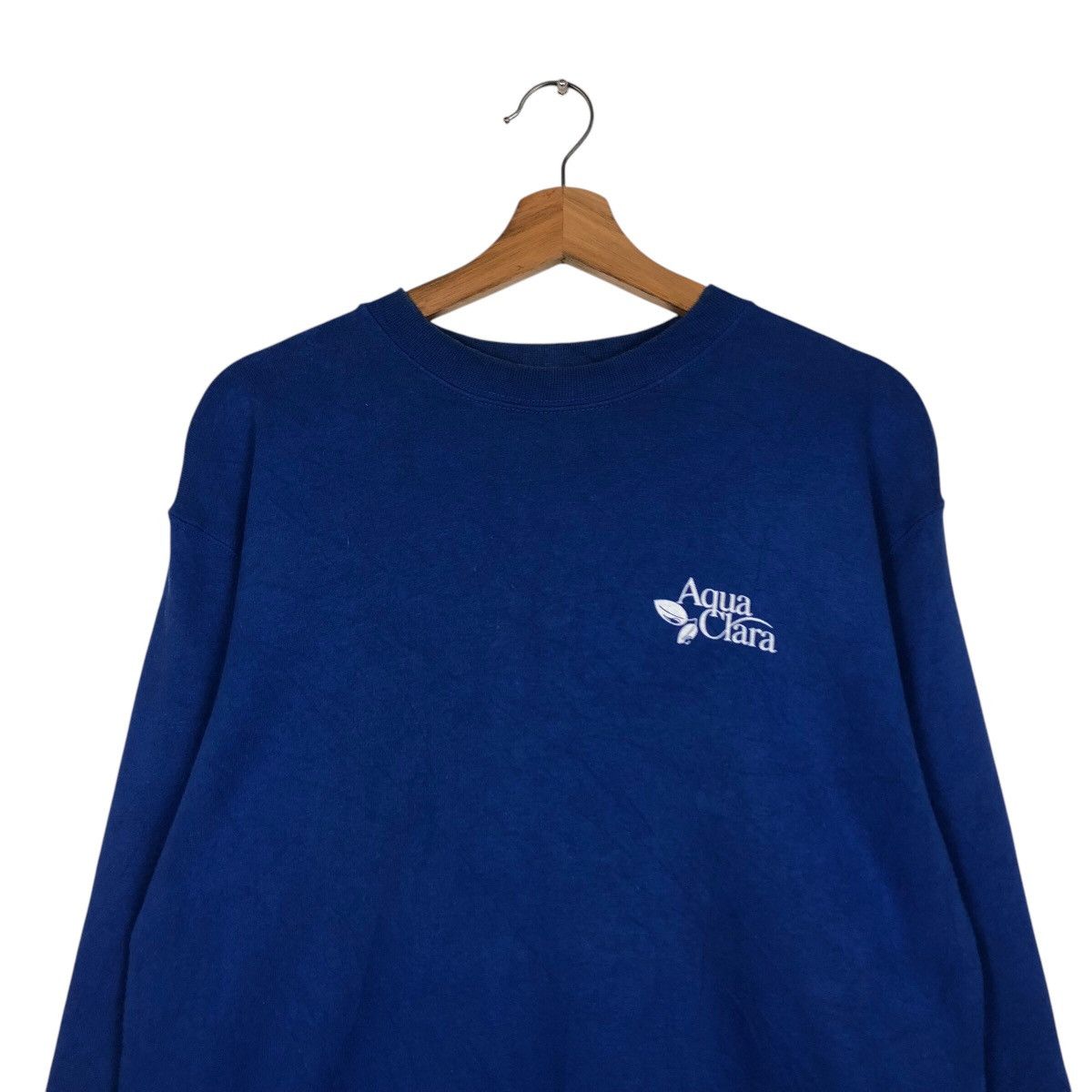 Cartoon Network × Japanese Brand 📌Vintage Sweatshirt Aqua Clara Big Logo Size US M / EU 48-50 / 2 - 5 Thumbnail