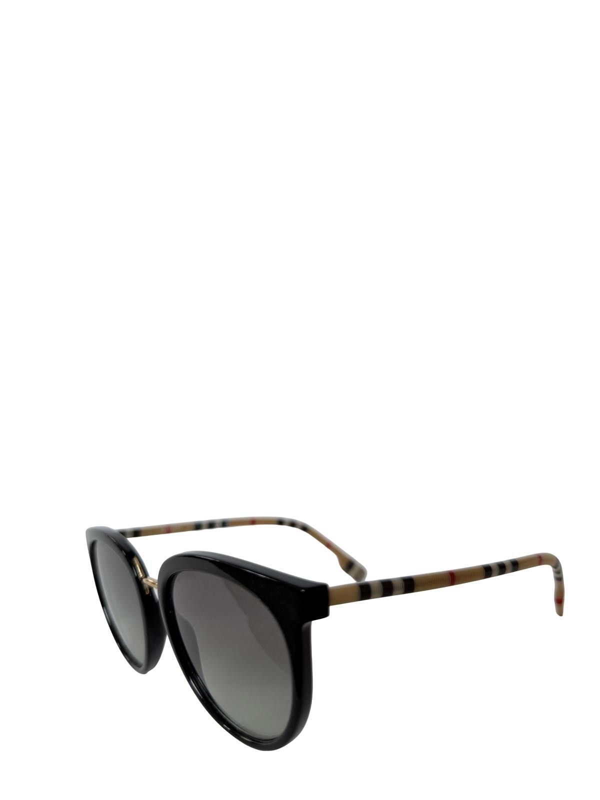 Burberry Burberry Womens BE4316 Sophia Black Check Sunglasses Size ONE SIZE - 3 Thumbnail