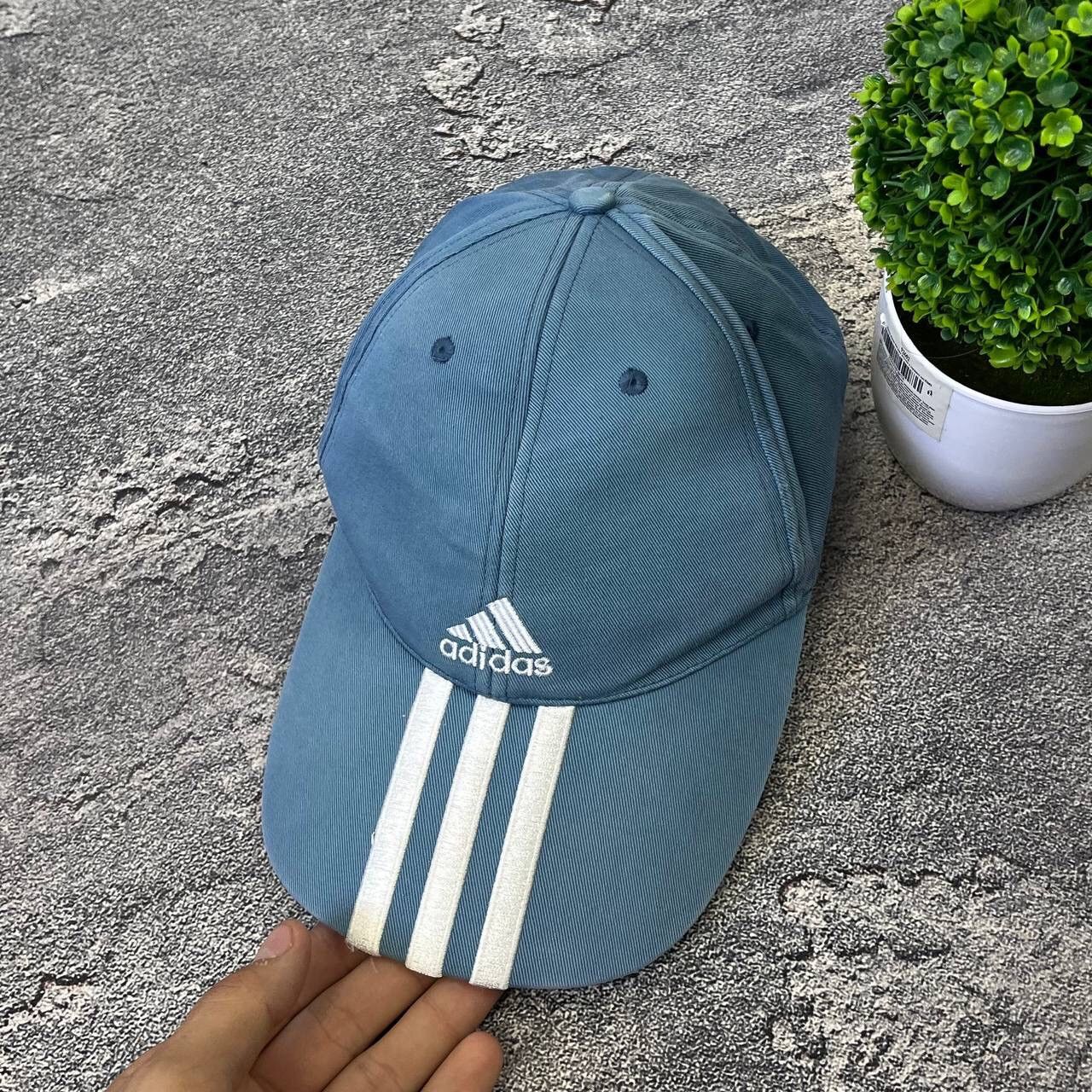 Adidas VTG Adidas Three Stripes Retro Vintage Blue Navy Men’s Size ONE SIZE - 2 Thumbnail