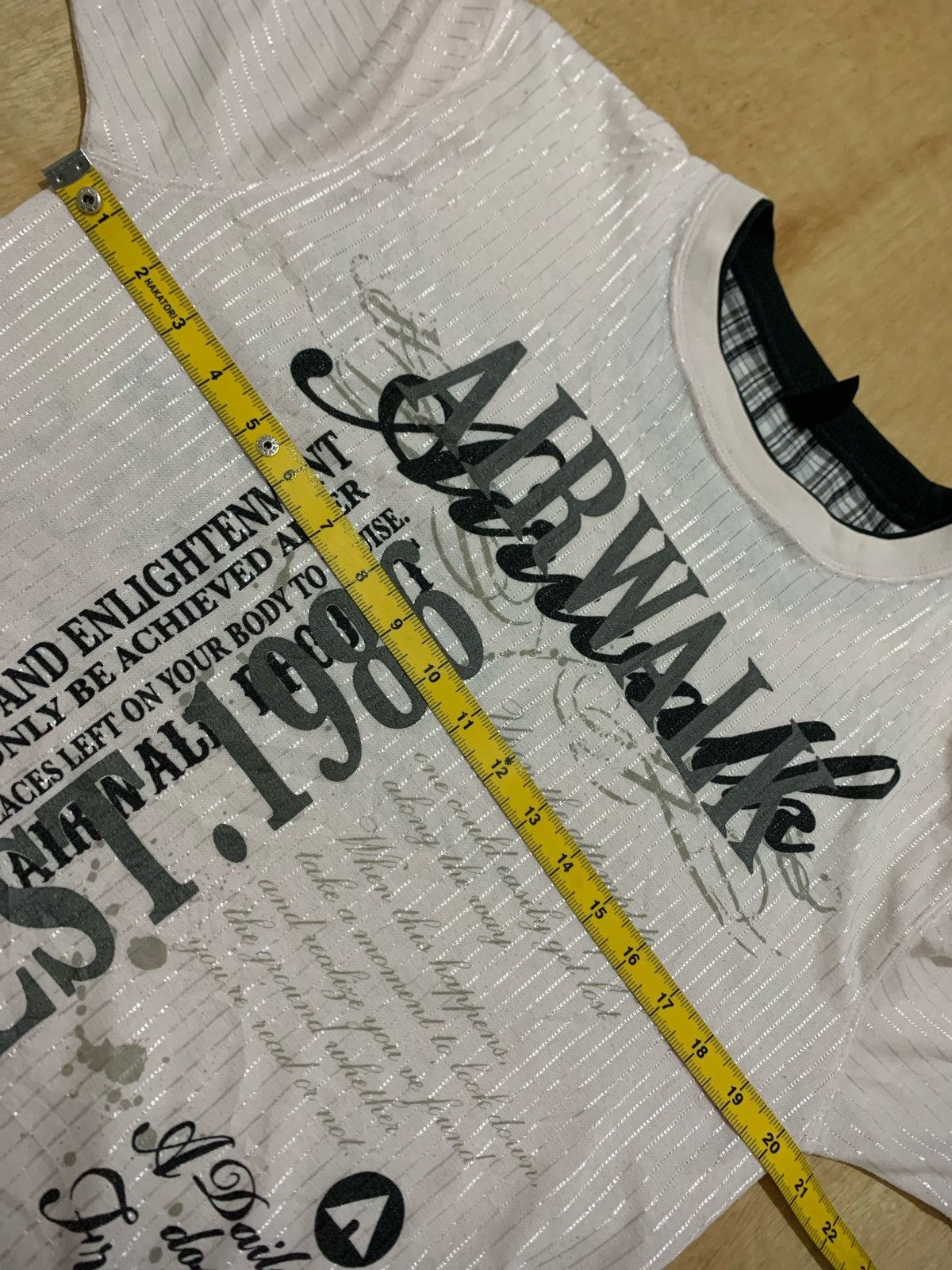 Hysteric Glamour × If Six Was Nine × Japanese Brand Vintage Y2k Air Walk Tshirt Ifsixwasnine Size US L / EU 52-54 / 3 - 7 Thumbnail