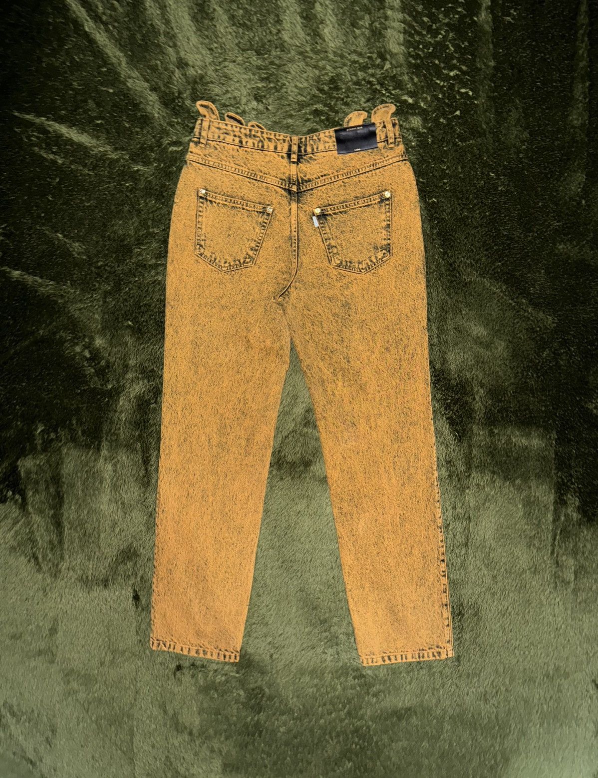 Juntae Kim [L] Juntae Kim Gather Corset Washed washed Denim Pants Size US 32 / EU 48 - 7 Thumbnail