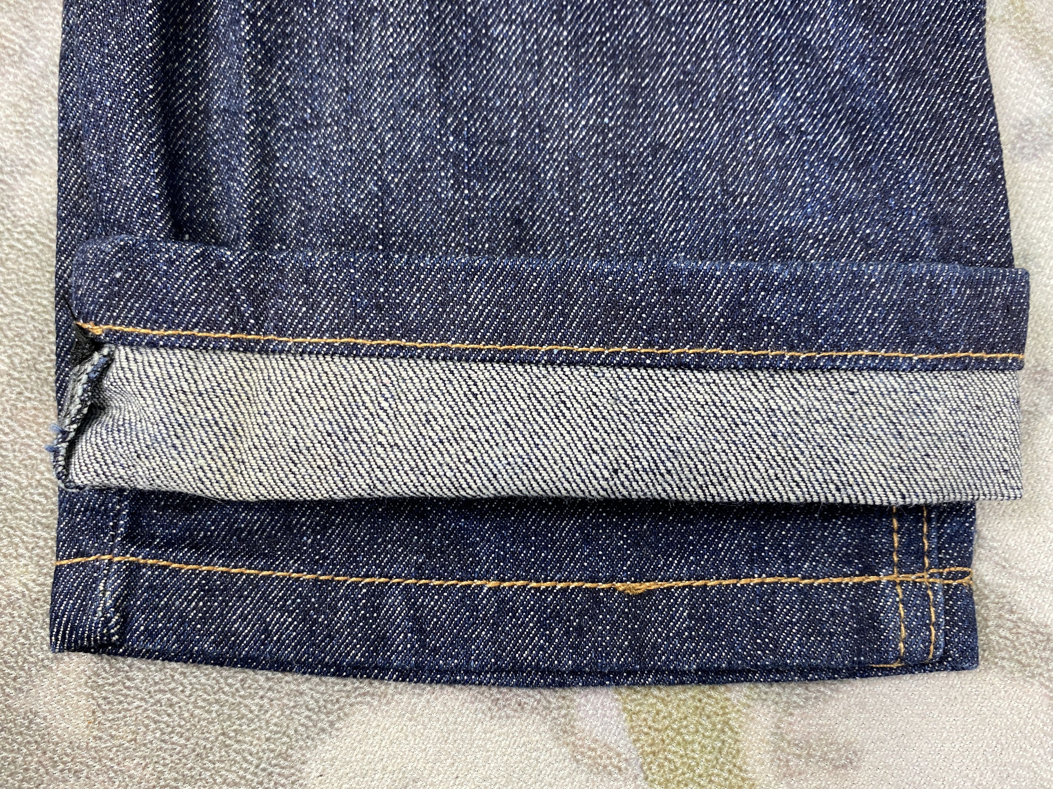 If Six Was Nine Japanese Brand Printed Uittg Baby Denim 30x32 -JN051 Size US 30 / EU 46 - 13 Thumbnail