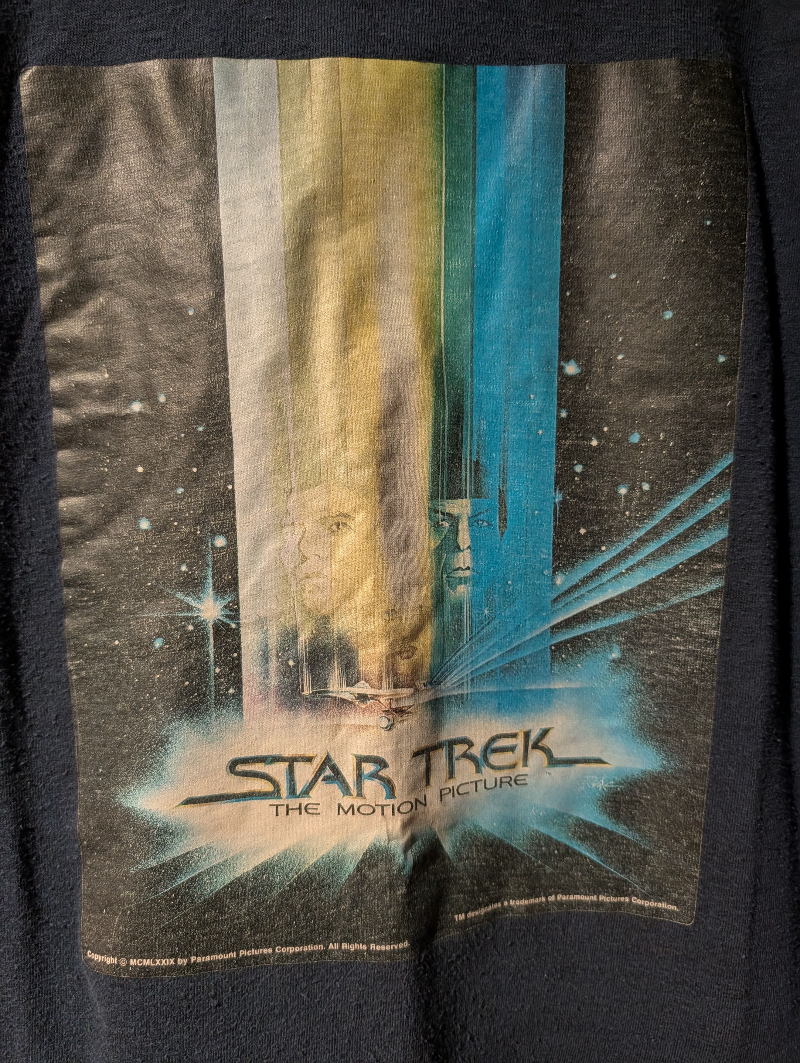 Hanes Vintage 1979 Star Trek The Motion Picture Movie T-Shirt Size US L / EU 52-54 / 3 - 2 Thumbnail