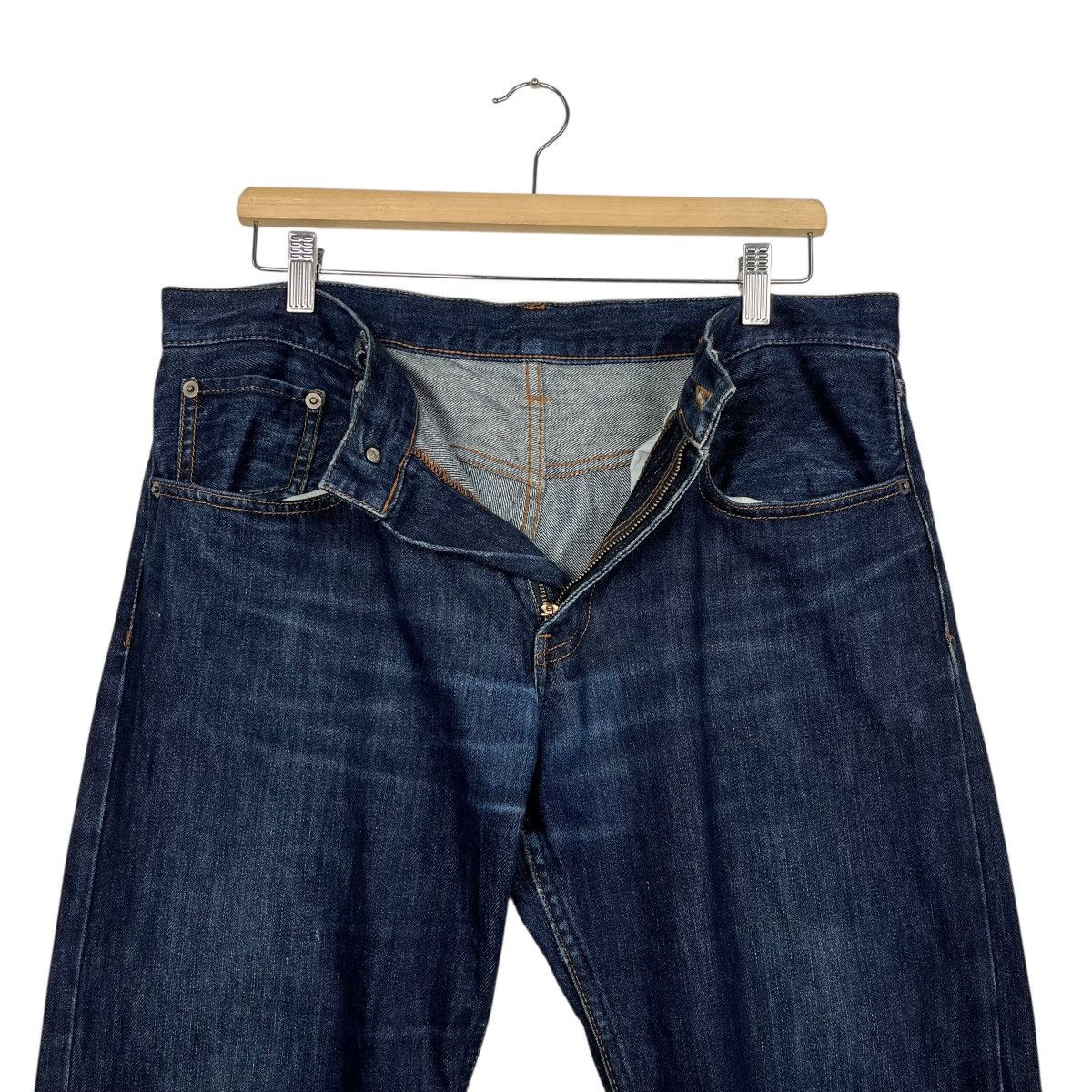 Japanese Brand Vintage Japanese Desingner Denim Jeans Size US 34 / EU 50 - 15 Thumbnail