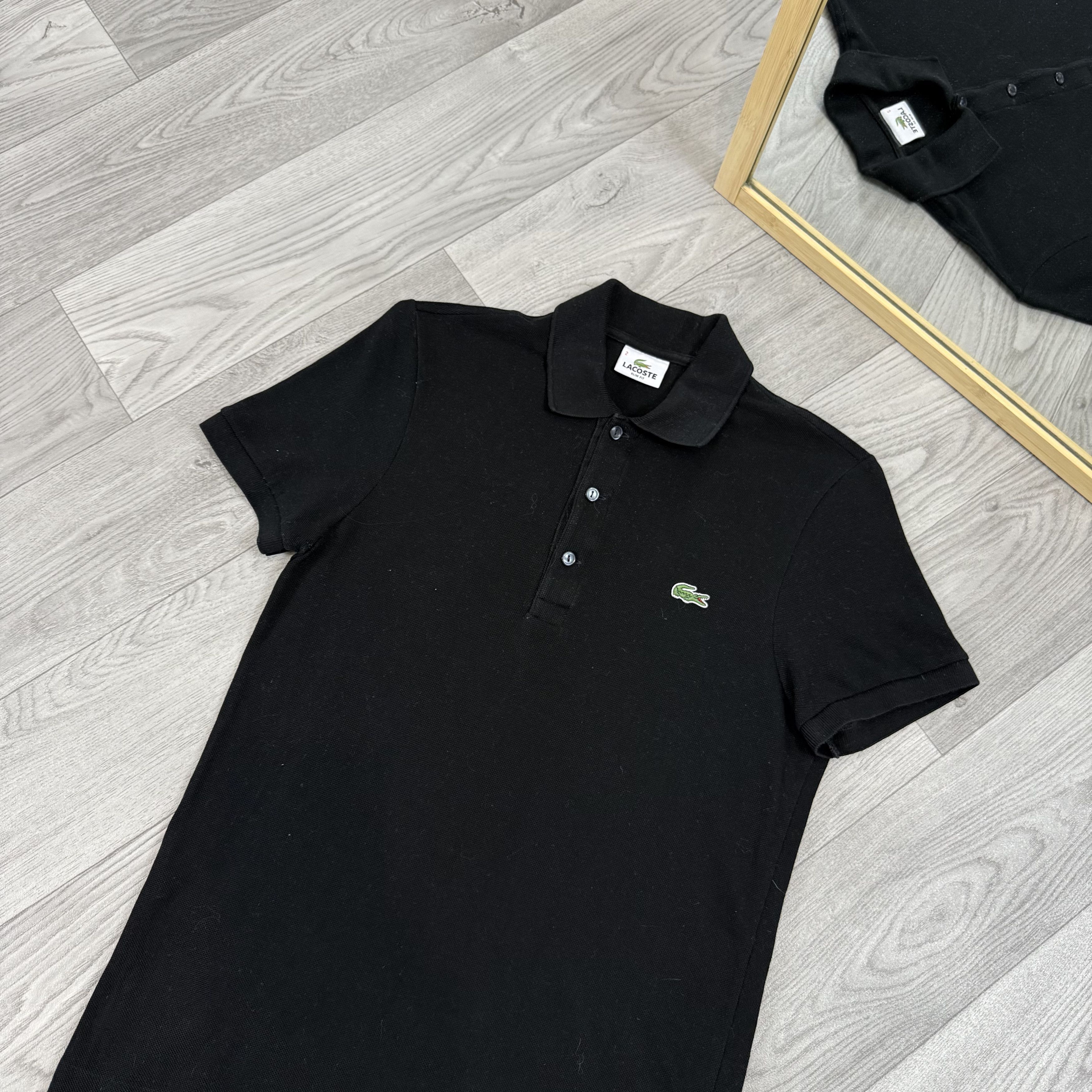 Lacoste Lacoste Black Polo Tee Shirt Size US S / EU 44-46 / 1 - 4 Thumbnail
