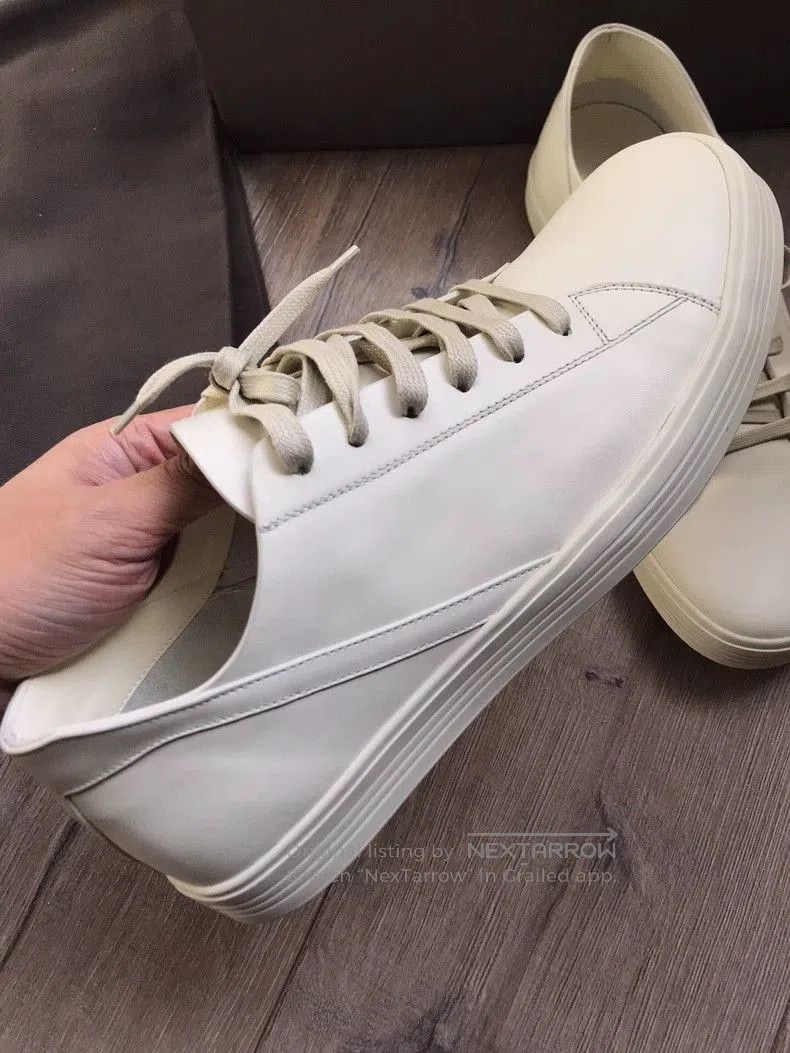 Rick Owens Rick Owens Casual White Sneakers Size 43. Size US 10 / EU 43 - 4 Thumbnail