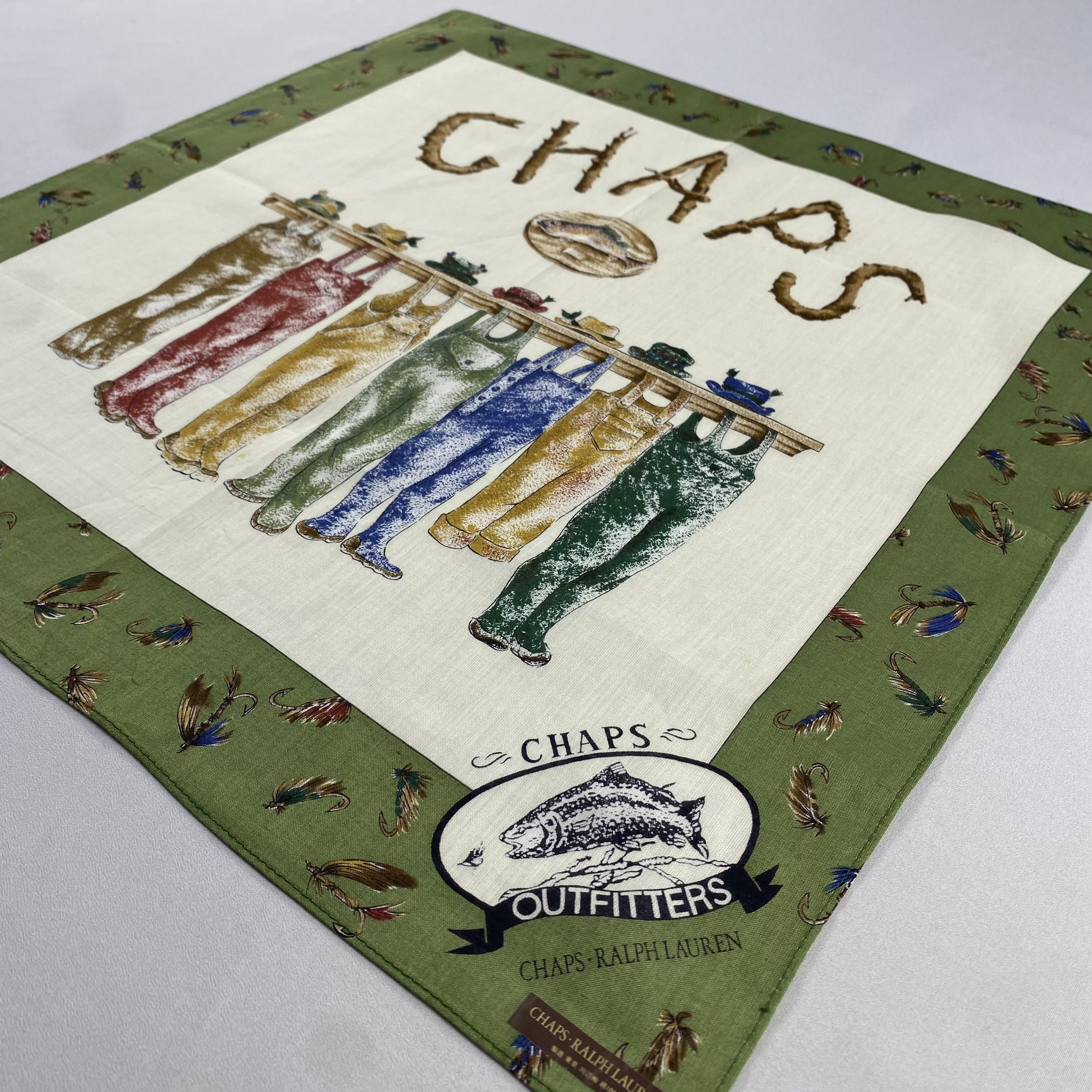 Chaps Ralph Lauren Chaps Ralph Lauren Bandana/ Handkerchief / Neckerchief-P1572 Size ONE SIZE - 2 Thumbnail
