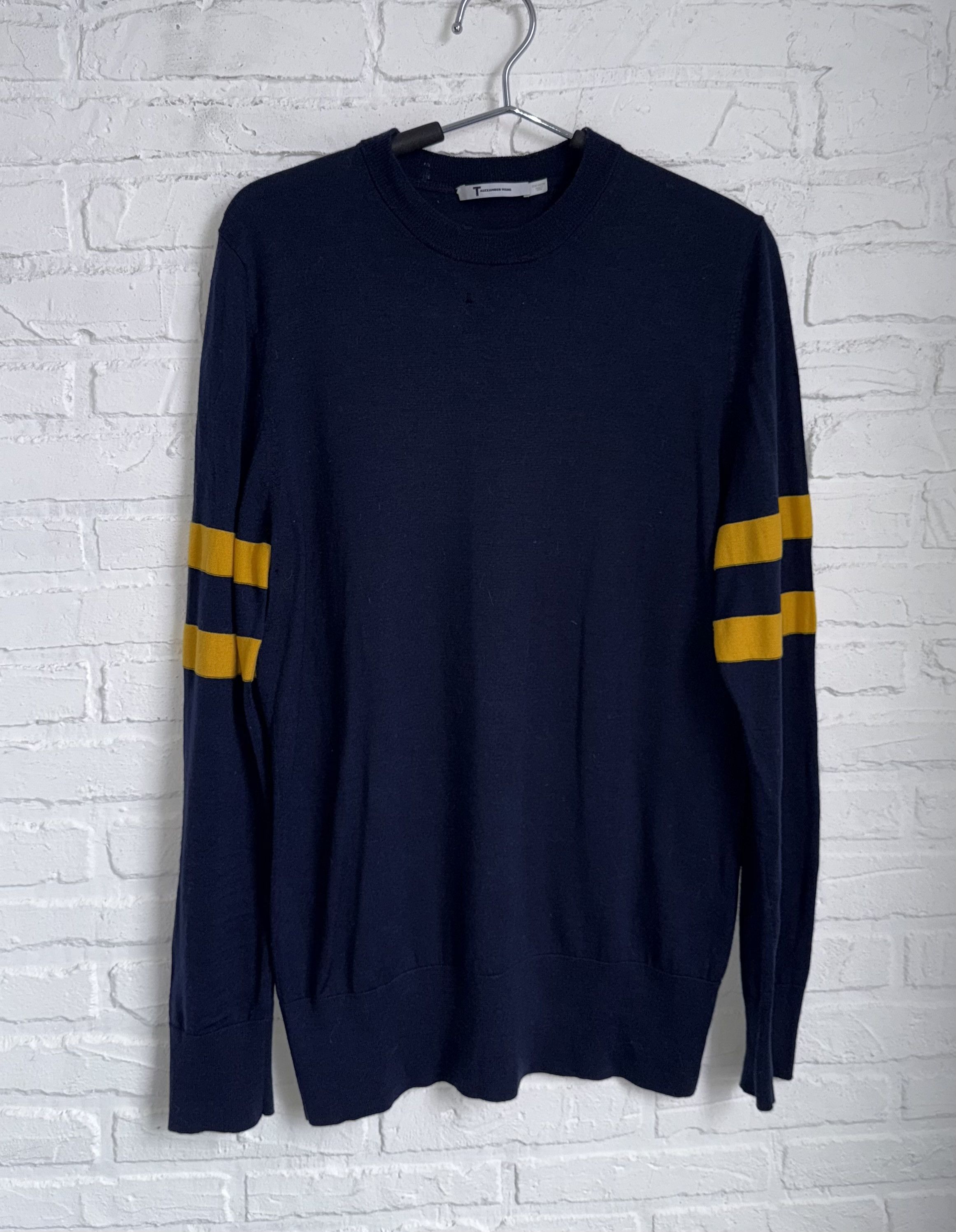 Alexander Wang Alexander Wang wool jumper yellow striped sleeves Size US M / EU 48-50 / 2 - 1 Thumbnail