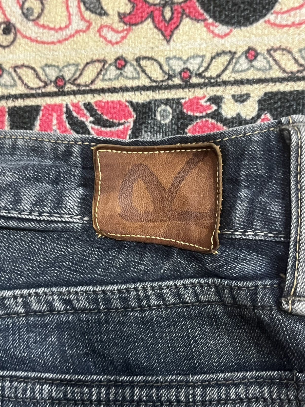 45rpm Vintage Japanese Brand 45RPM Dark Sand Washed Straight Jeans Size US 28 / EU 44 - 8 Thumbnail