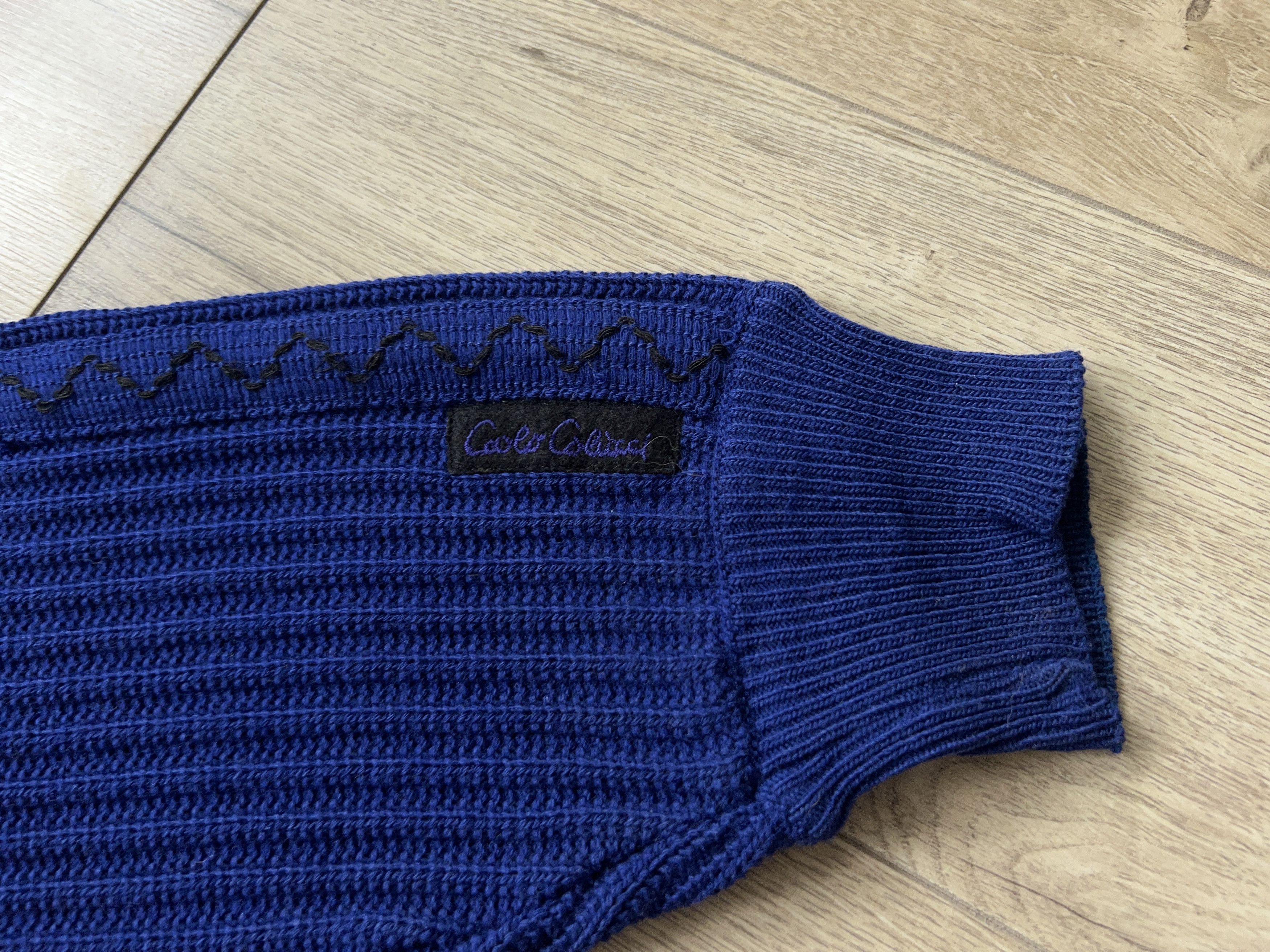 Carlo Colucci × Vintage Mens Carlo Colucci Cardigan Sweater Wool Made in Germany Size US L / EU 52-54 / 3 - 5 Thumbnail