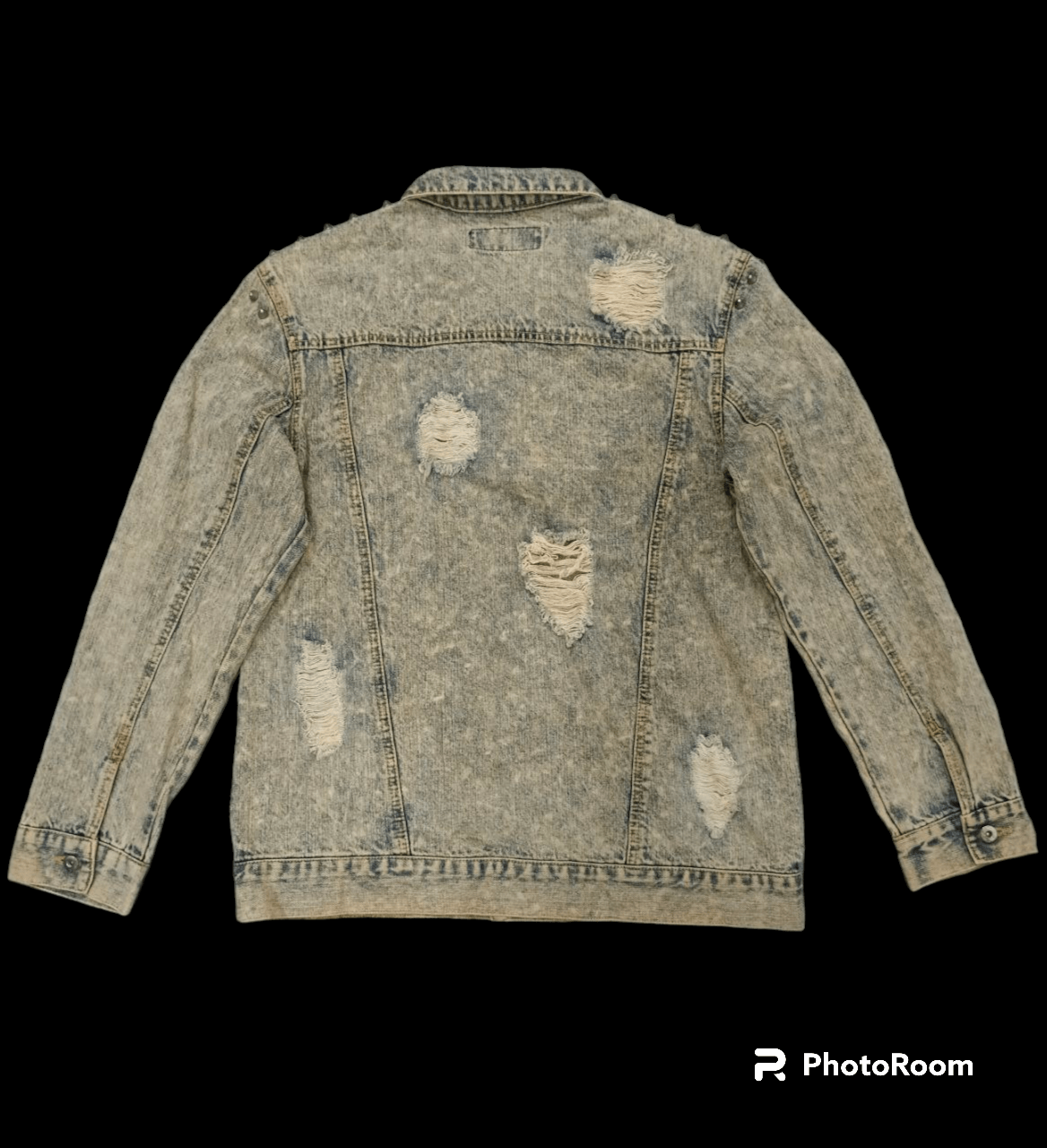 Japanese Brand SICK ACID WASH STUDDED RIPED MAISONGILFY VINDEMIA X PETRAM Size US M / EU 48-50 / 2 - 2 Thumbnail