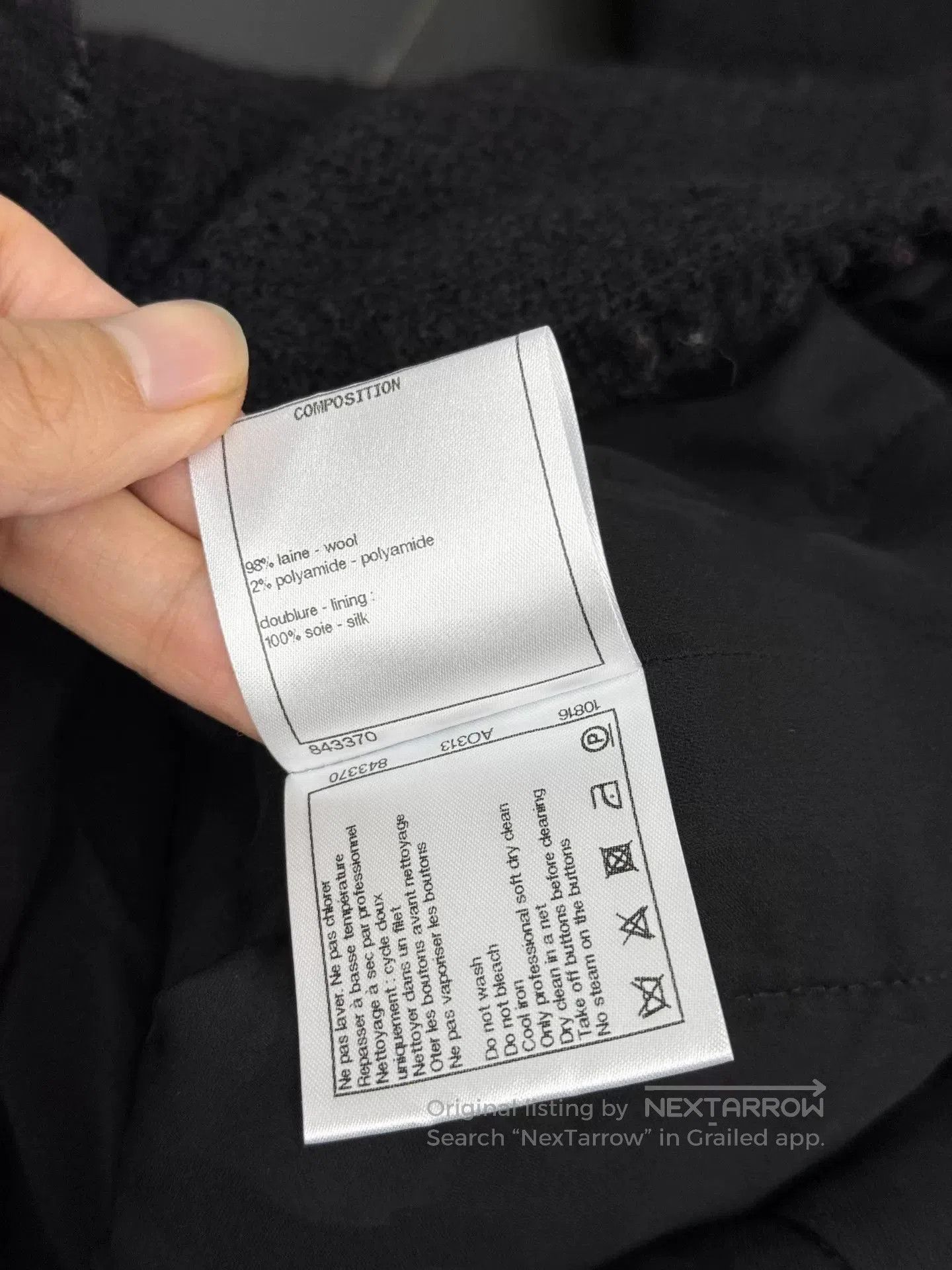 Chanel Chanel Rue Cambon V-Neck Jacket. Size US M / EU 48-50 / 2 - 6 Thumbnail