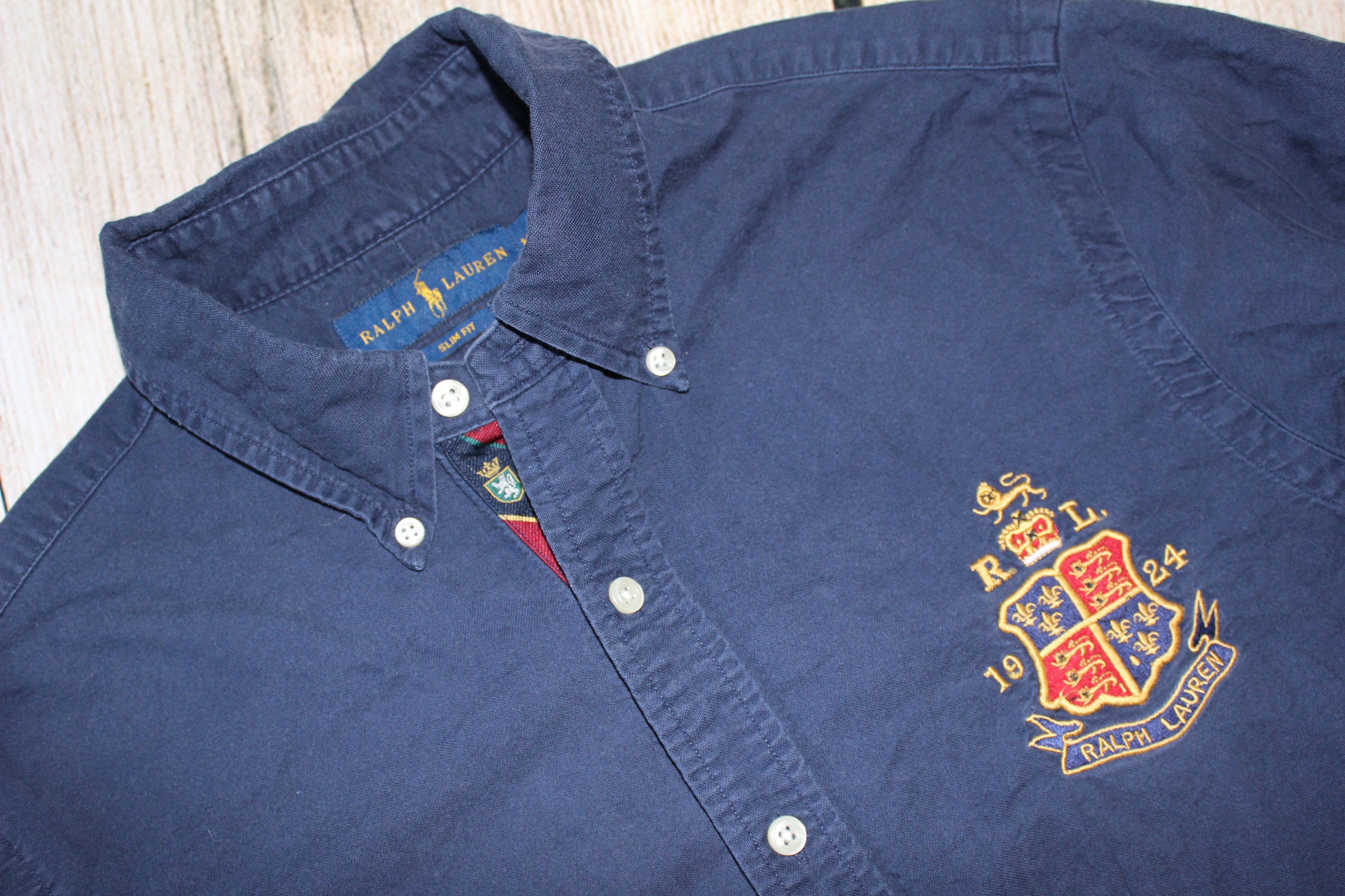 RALPH LAUREN Big Logo Long Sleeve Shirt