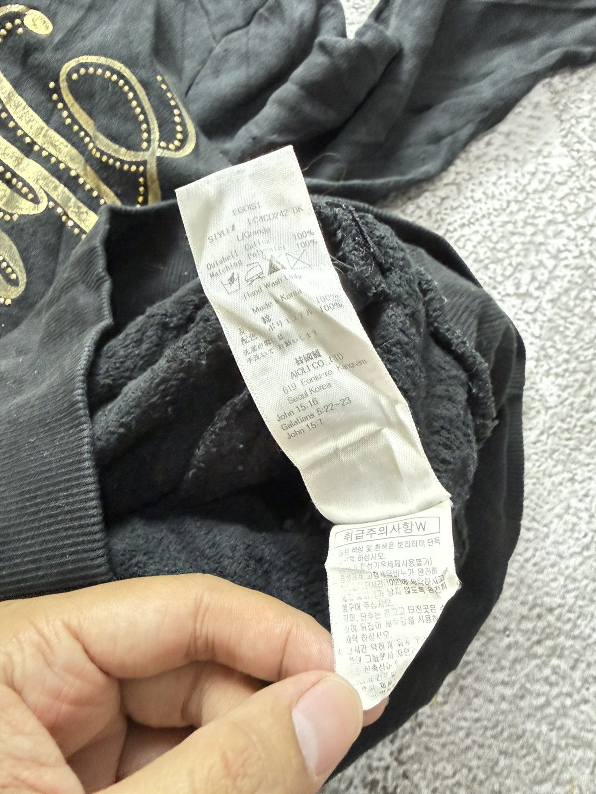 Yohji Yamamoto Egoist glitter wings hoodie Ifsixwasnine lgb style Size US M / EU 48-50 / 2 - 12 Thumbnail