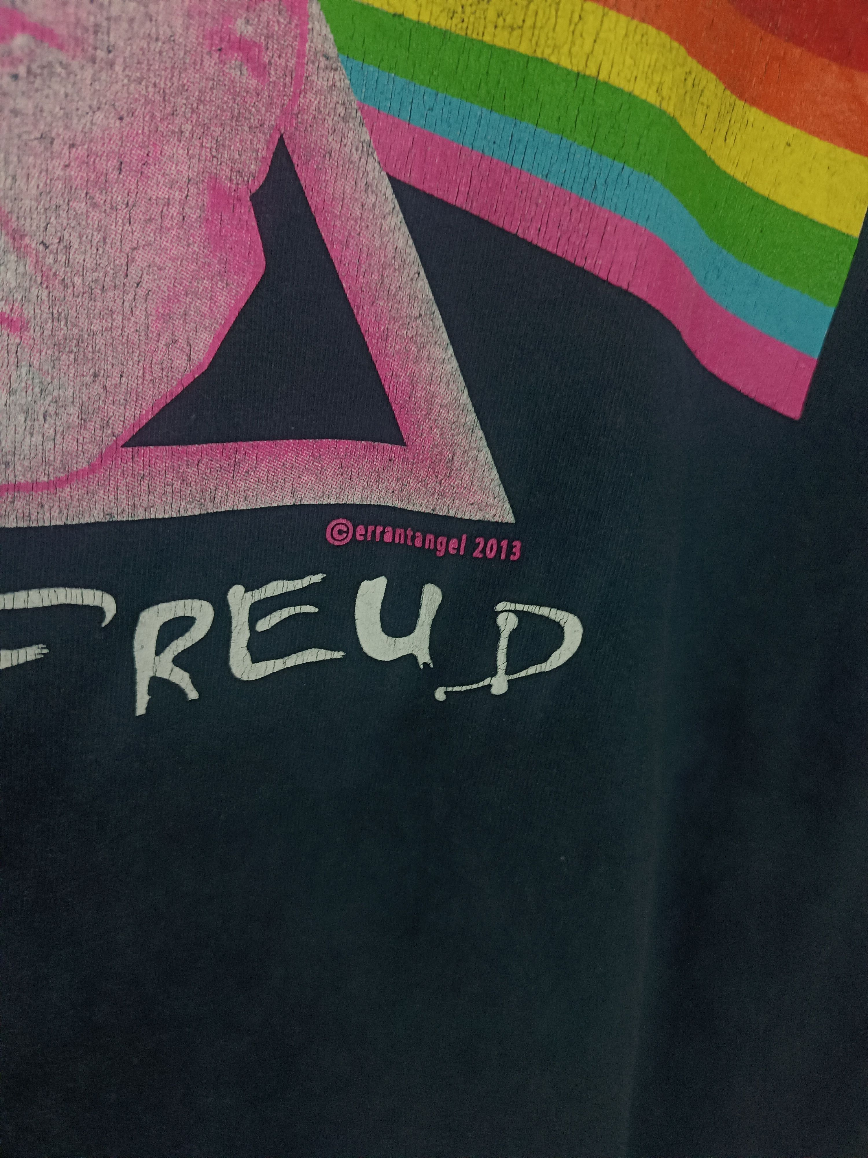 Band Tees VINTAGE 2013 PINK FREUD PINK FLOYD PARODY WALT WHITMAN Size US M / EU 48-50 / 2 - 19 Thumbnail