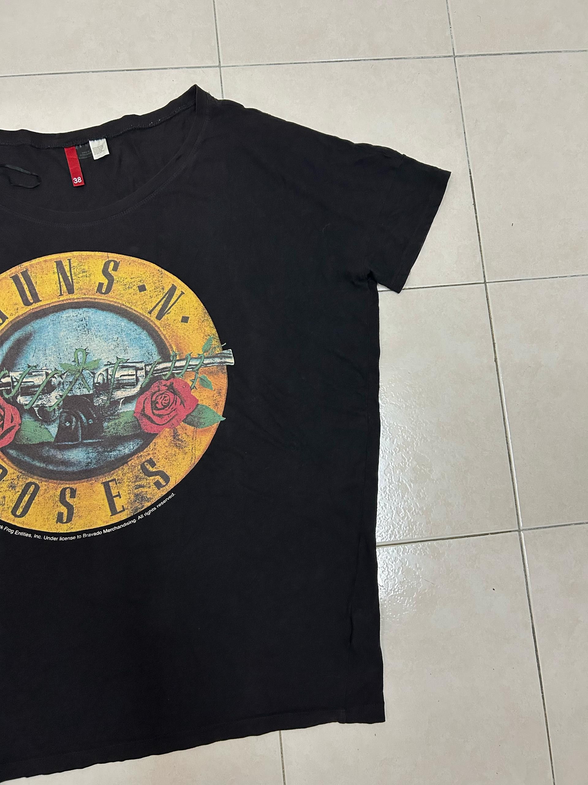 Band Tees Vintage BLACK FROG GUN N ROSES TEE Size US XL / EU 56 / 4 - 3 Thumbnail
