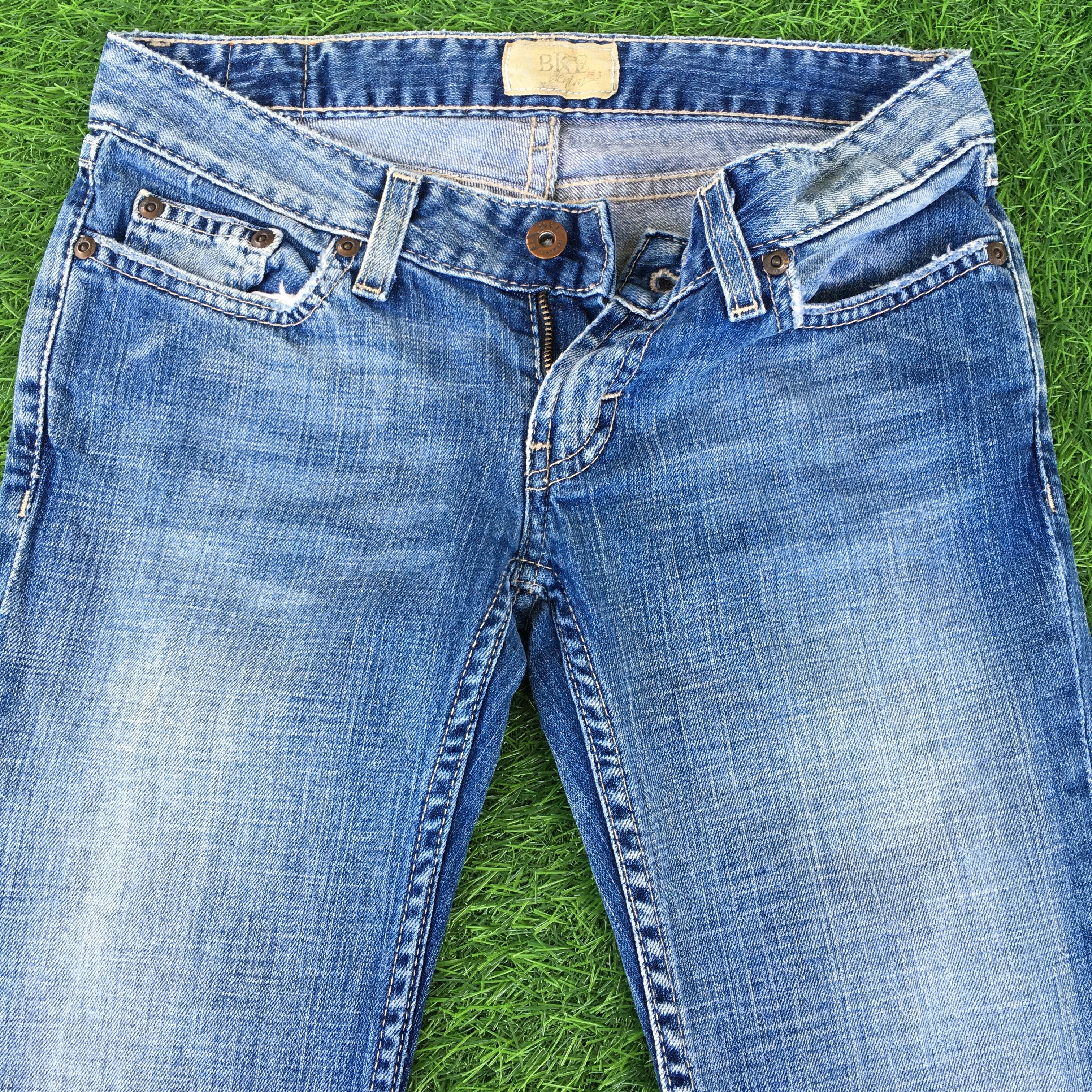 Designer BKE Denim Bootcut Stretch Jeans D-1047 Size 25" / US 0 / IT 36 - 3 Thumbnail