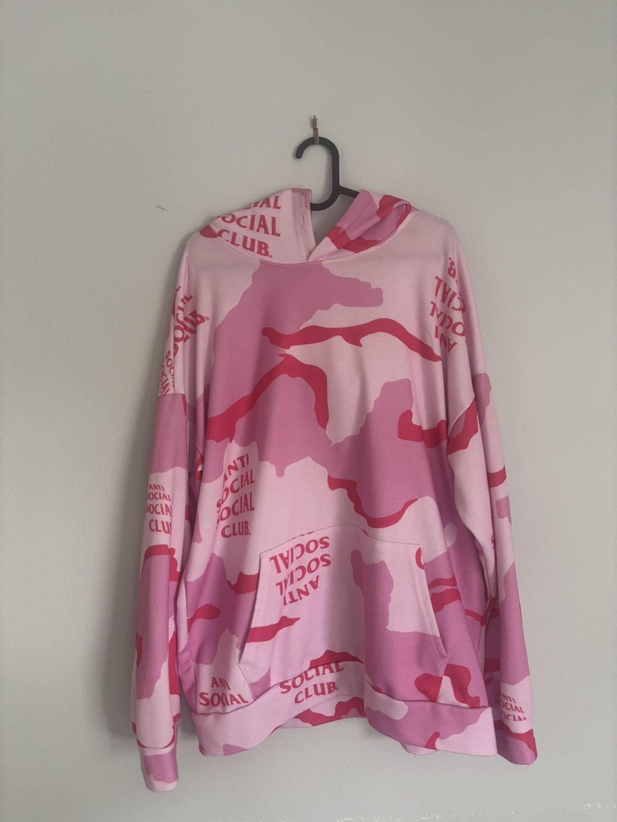 Anti Social Social Club Anti Social Social Club Cotton Candy Hoodie 'Pink Camo' Size US L / EU 52-54 / 3 - 1 Thumbnail
