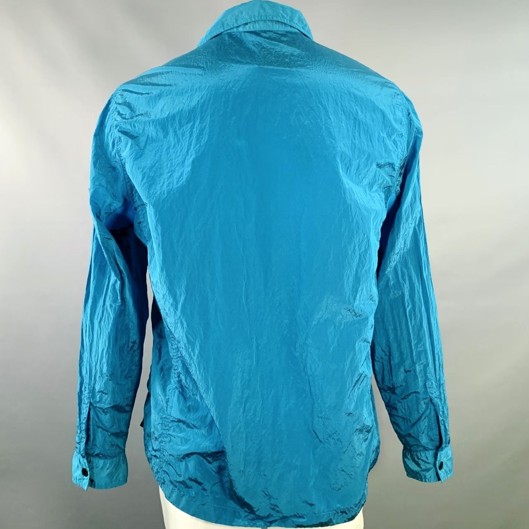 Stone Island STONE ISLAND Jacket XXL Aqua Polyamide Windbreaker Mens Size US XXL / EU 58 / 5 - 3 Thumbnail