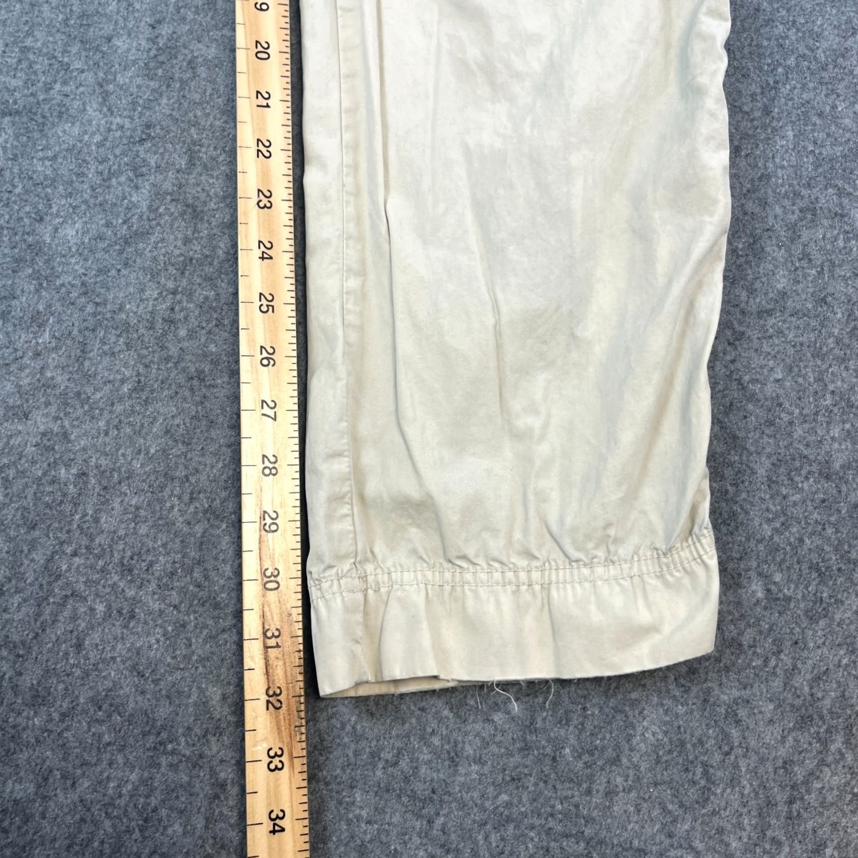 Hugo Boss VINTAGE Hugo Boss Mens Cargo Pants Trousers Straight 30 32 Ivory Cargo Trousers Mens Regular 30 Ivory Size US 30 / EU 46 - 4 Thumbnail