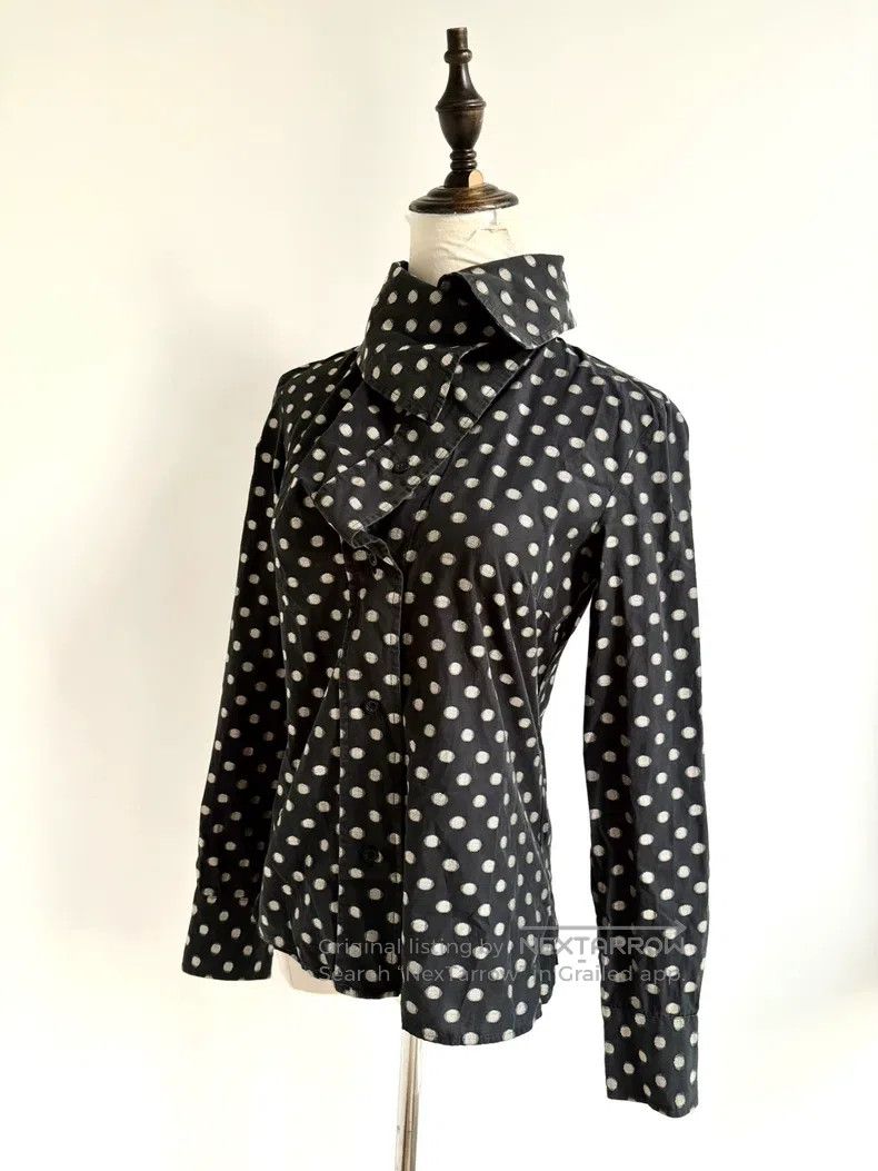 Vivienne Westwood Vivienne Westwood Asymmetrical cut black and white polka d Size M / US 6-8 / IT 42-44 - 3 Thumbnail