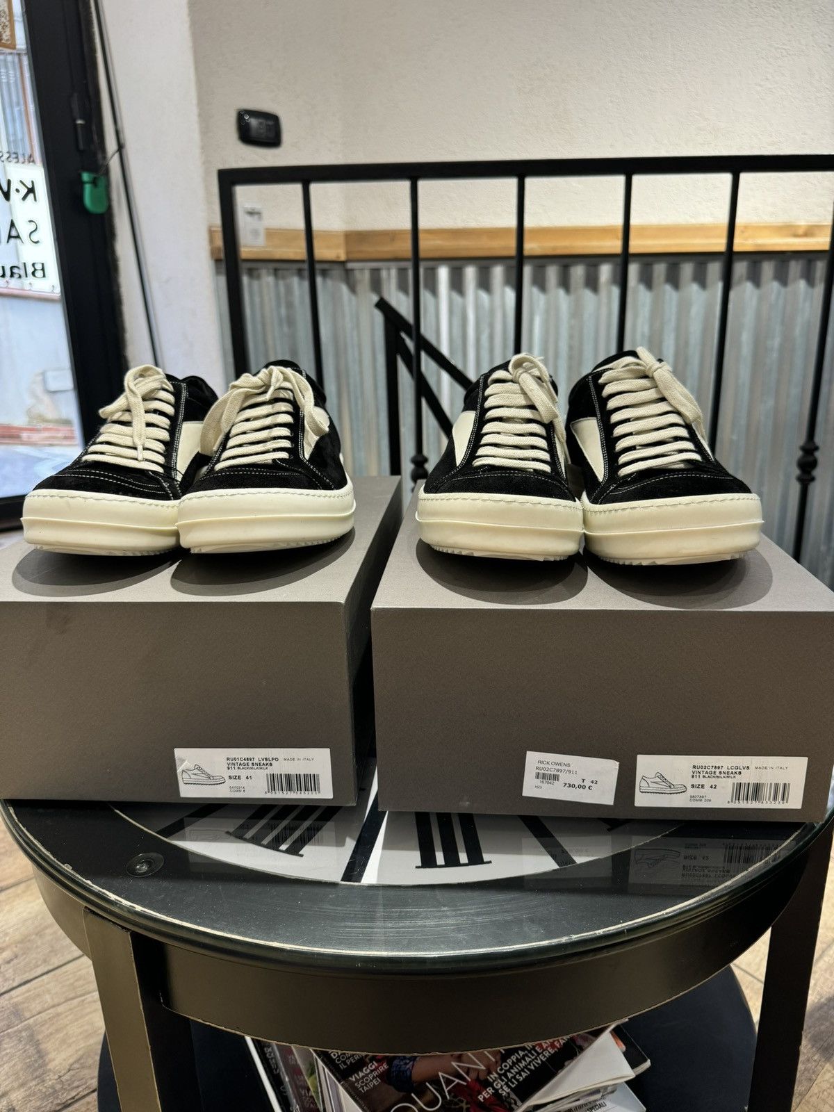 Rick Owens Rick owens vintage sneakers balck suade Size US 8 / EU 41 - 8 Thumbnail