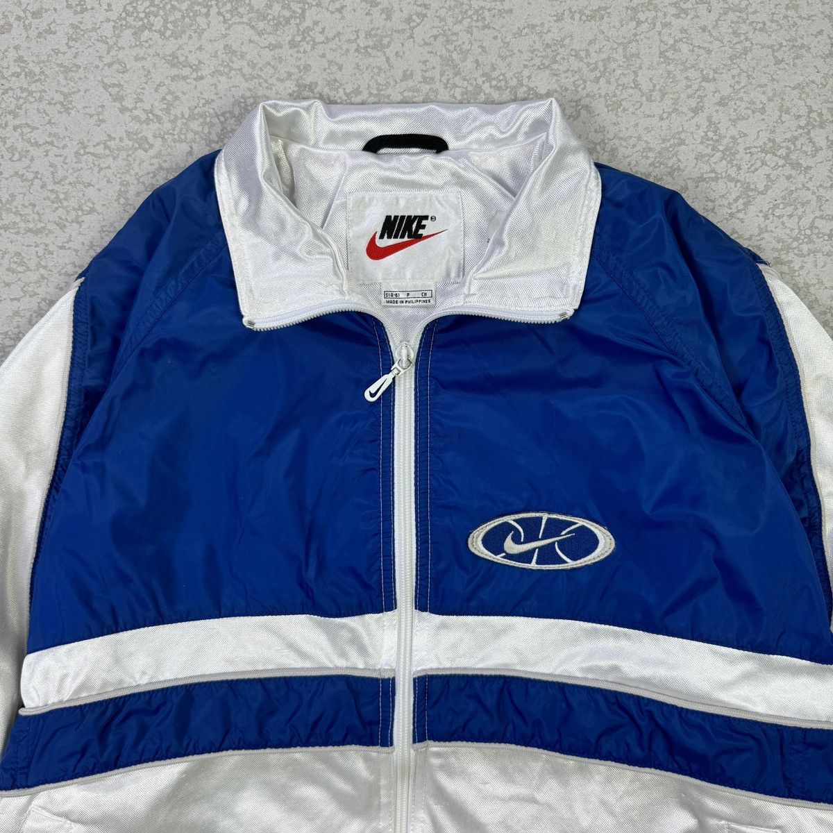 Nike × Vintage 💥Vintage 90s Nike Spell Out Jacket Size US S / EU 44-46 / 1 - 3 Thumbnail