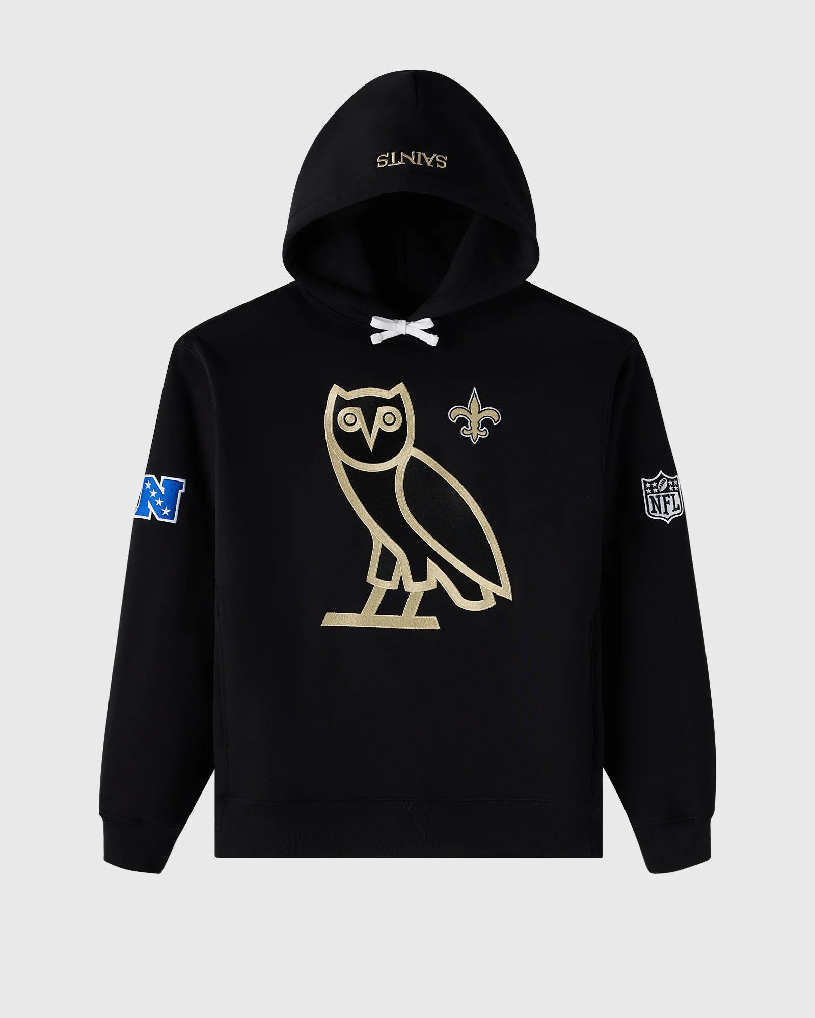 Drake OVO x NFL NEW ORLEANS SAINTS OG OWL HOODIE Size US S / EU 44-46 / 1 - 3 Thumbnail