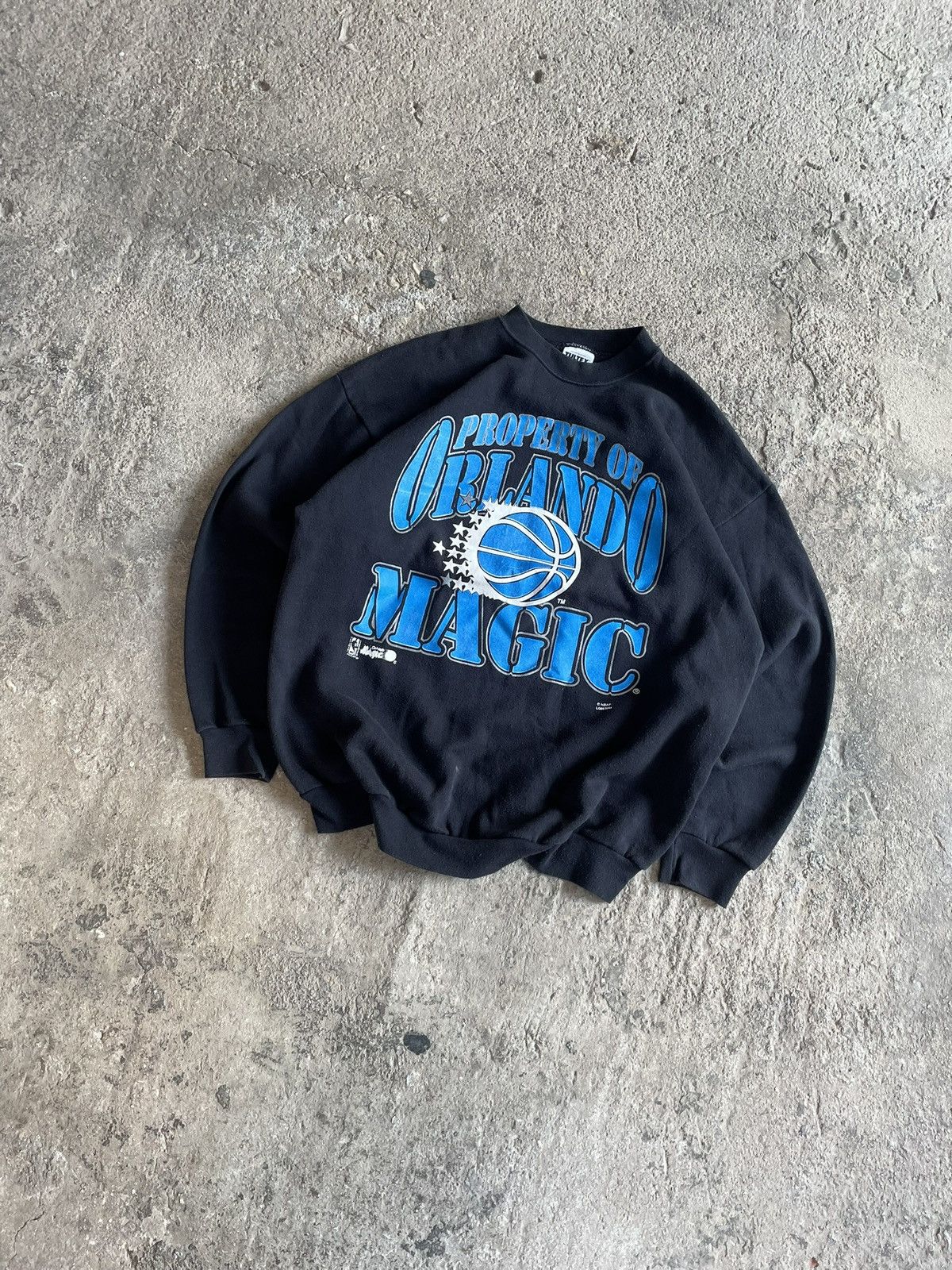 NBA Vintage NBA Orlando Magic sweater on a Tultex tag Size US XL / EU 56 / 4 - 2 Thumbnail