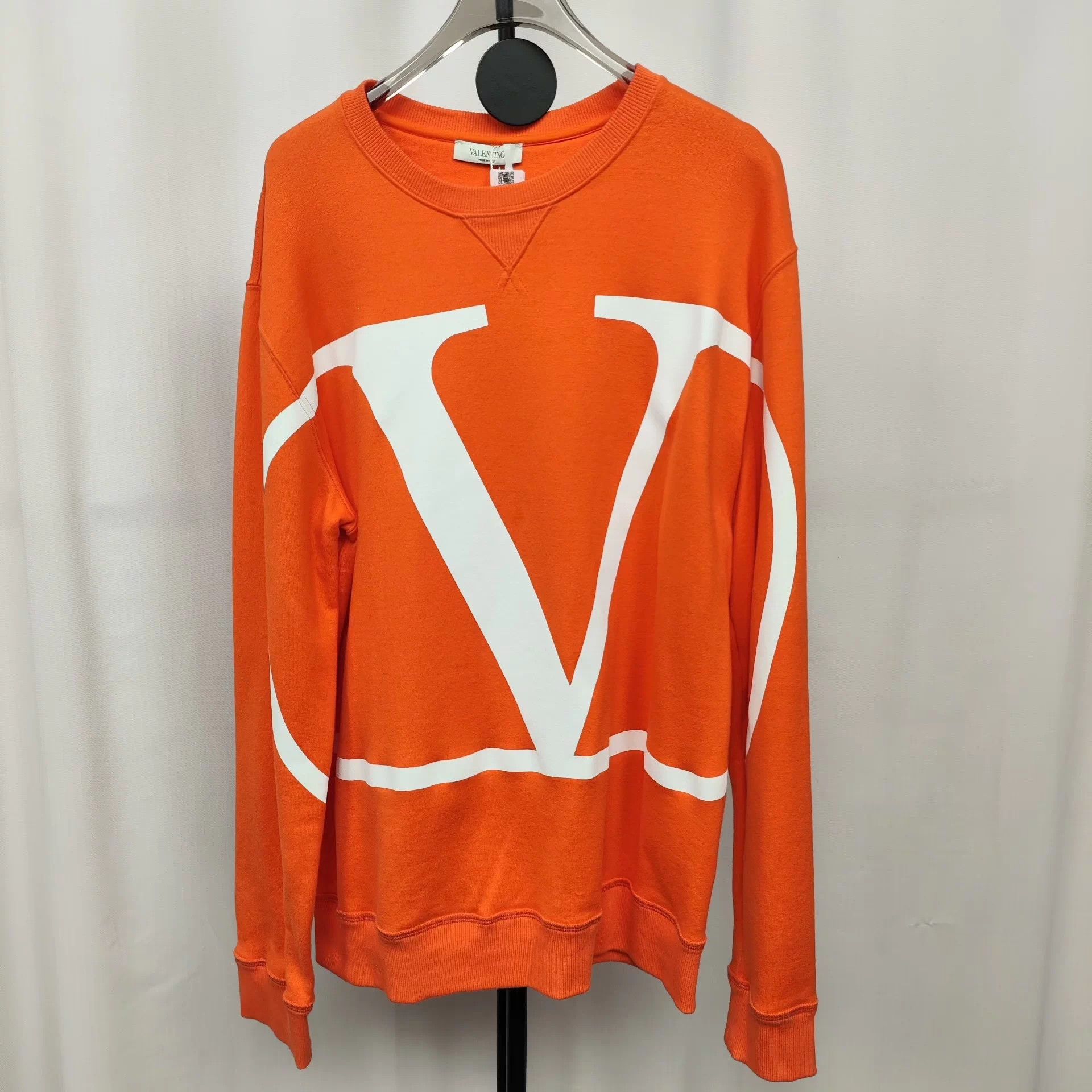 Valentino Valentino Men's Sweatshirt 180/100 Orange Size US L / EU 52-54 / 3 - 1 Thumbnail