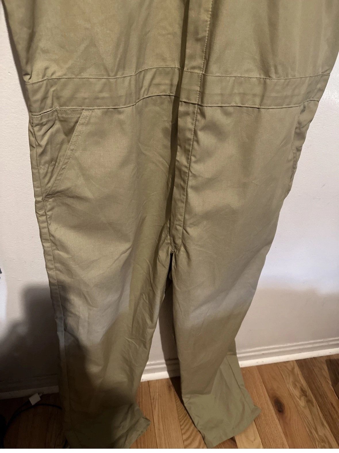 Dickies Dickies Mens Coverall Solid Beige Size XL Short Sleeve Size US 36 / EU 52 - 5 Thumbnail