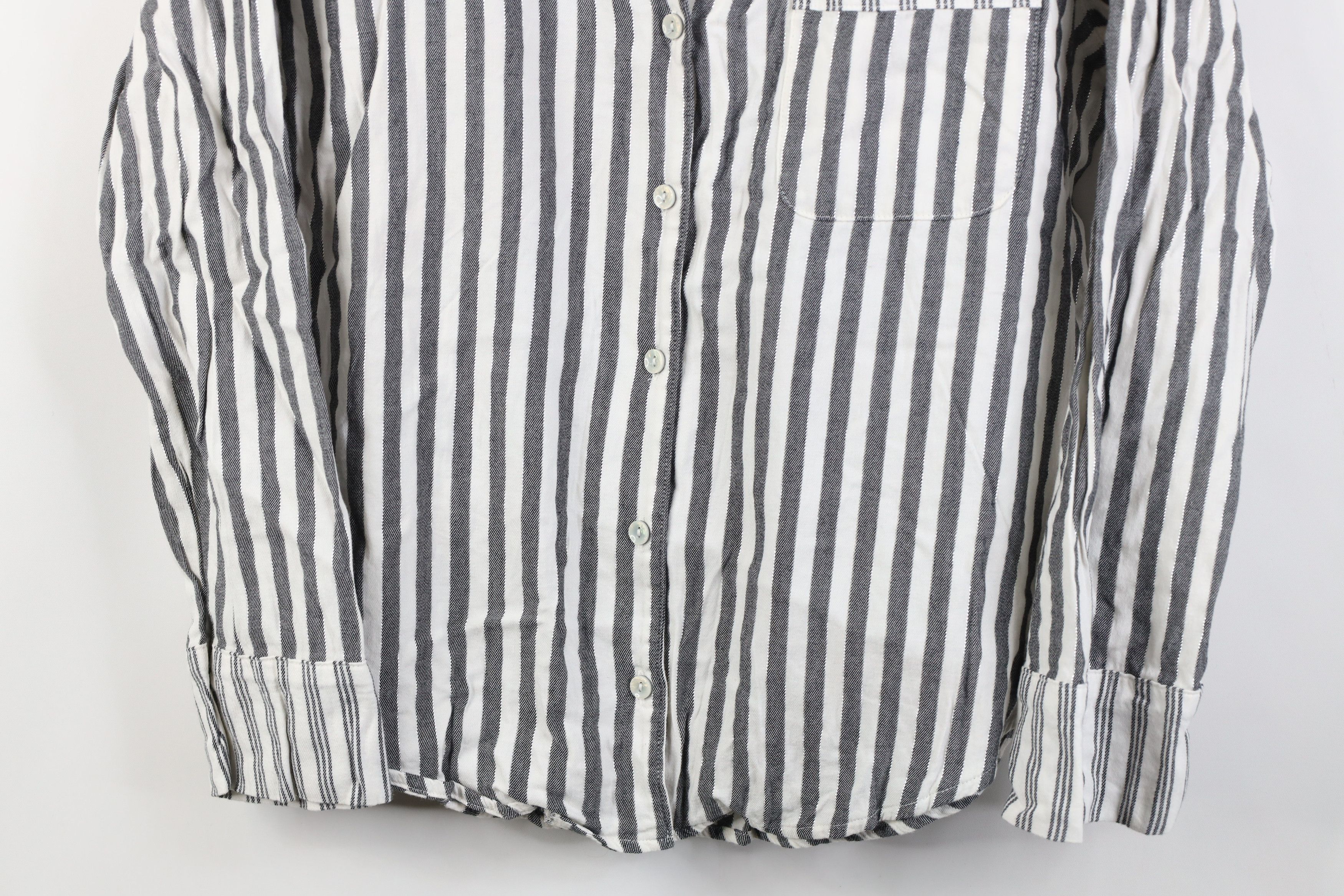 Victoria's Secret Vintage Y2K Victorias Secret Flannel Sleep Button Shirt Size M / US 6-8 / IT 42-44 - 3 Thumbnail