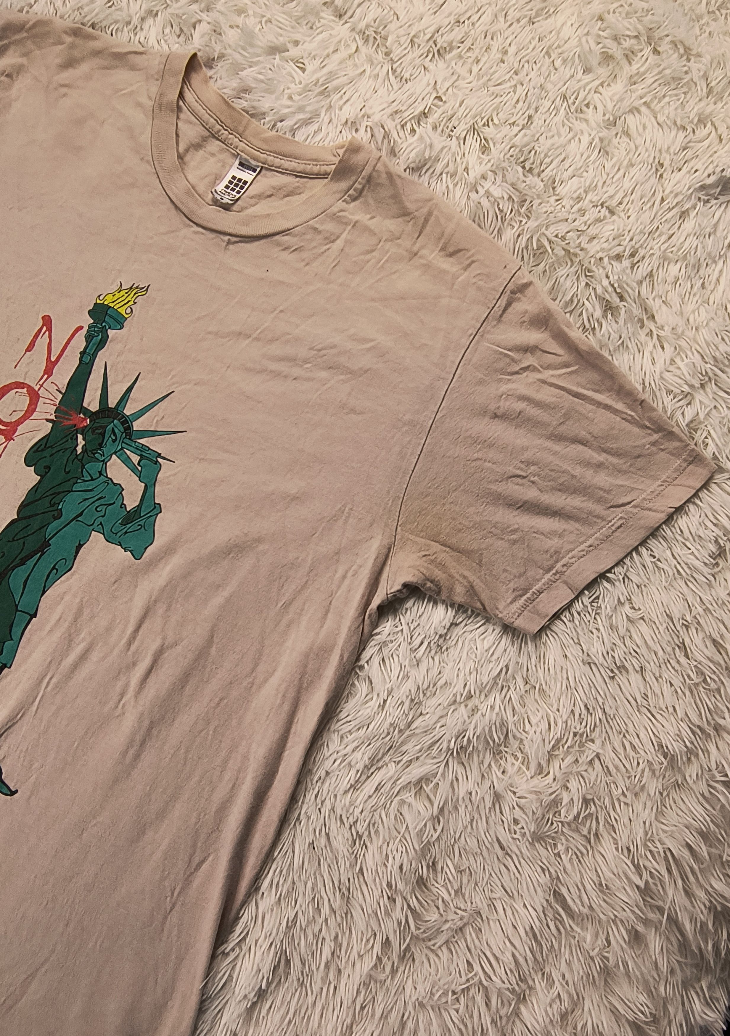 Band Tees Vintage Y2K NOFX rock against Bush tour 2004 Size US M / EU 48-50 / 2 - 4 Thumbnail