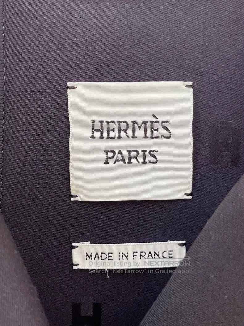 Hermes Hermes Black wool coat Size XS / US 0-2 / IT 36-38 - 3 Thumbnail