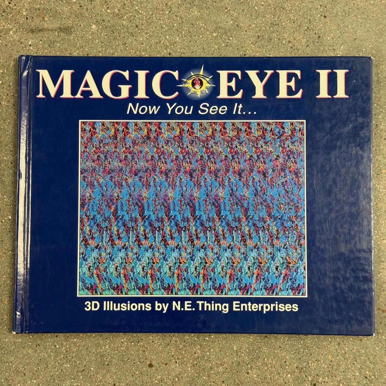 Other RARE VTG 1994 Magic Eye II 3D Illusions Book 1st Printing Size ONE SIZE - 1 Thumbnail