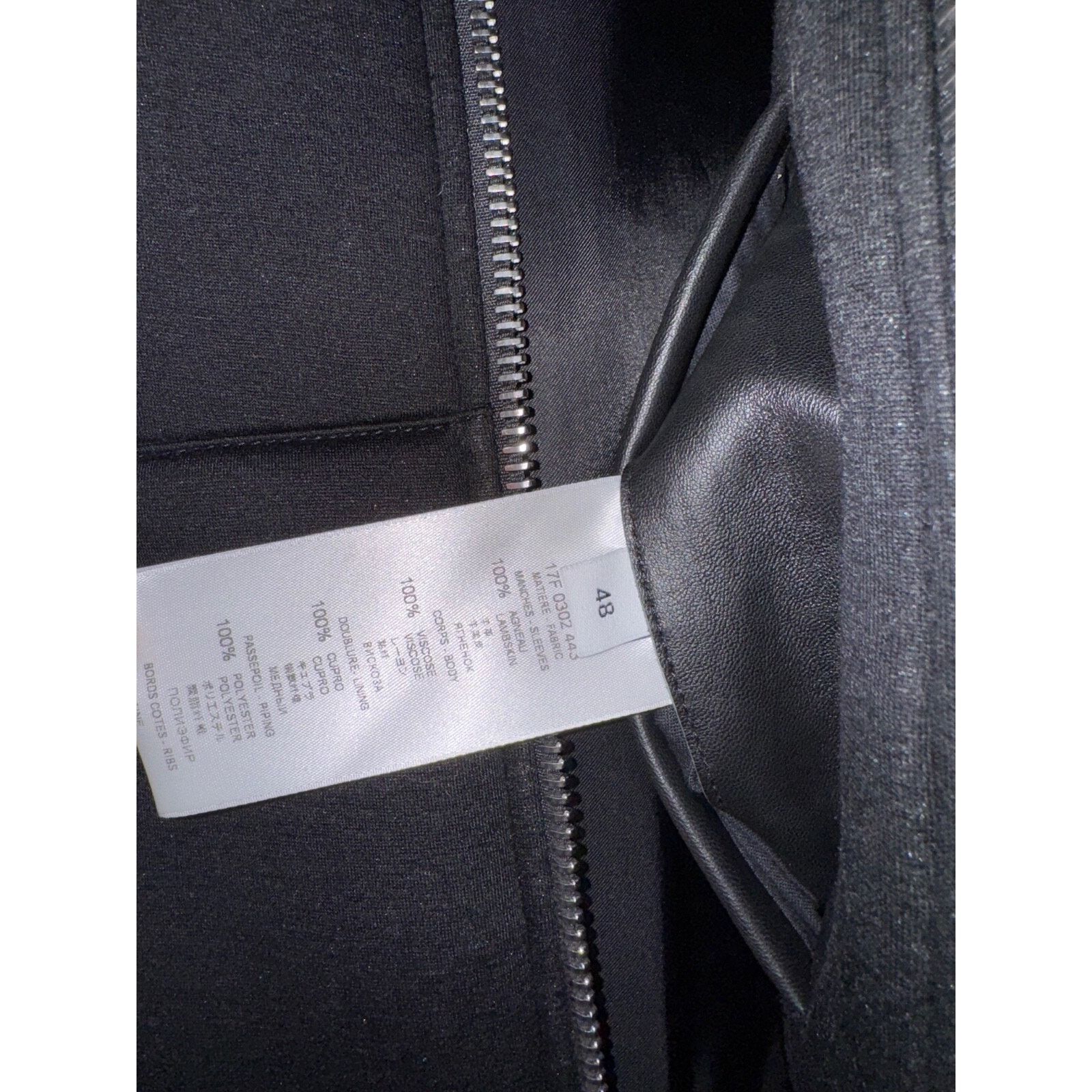 Givenchy Givenchy Neoprene Lambskin Leather Hoodie Teddy Jacket 48 Size US M / EU 48-50 / 2 - 21 Thumbnail