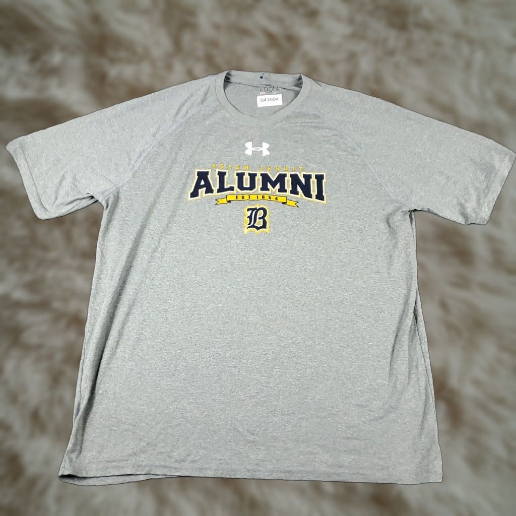Under Armour Under Armour T-Shirt Mens XL Gray Short Sleeve Crew Neck Cotton Blend Logo Casual All Seasons Modern Sports Shirt Mens XL Gray Size US XL / EU 56 / 4 - 1 Thumbnail