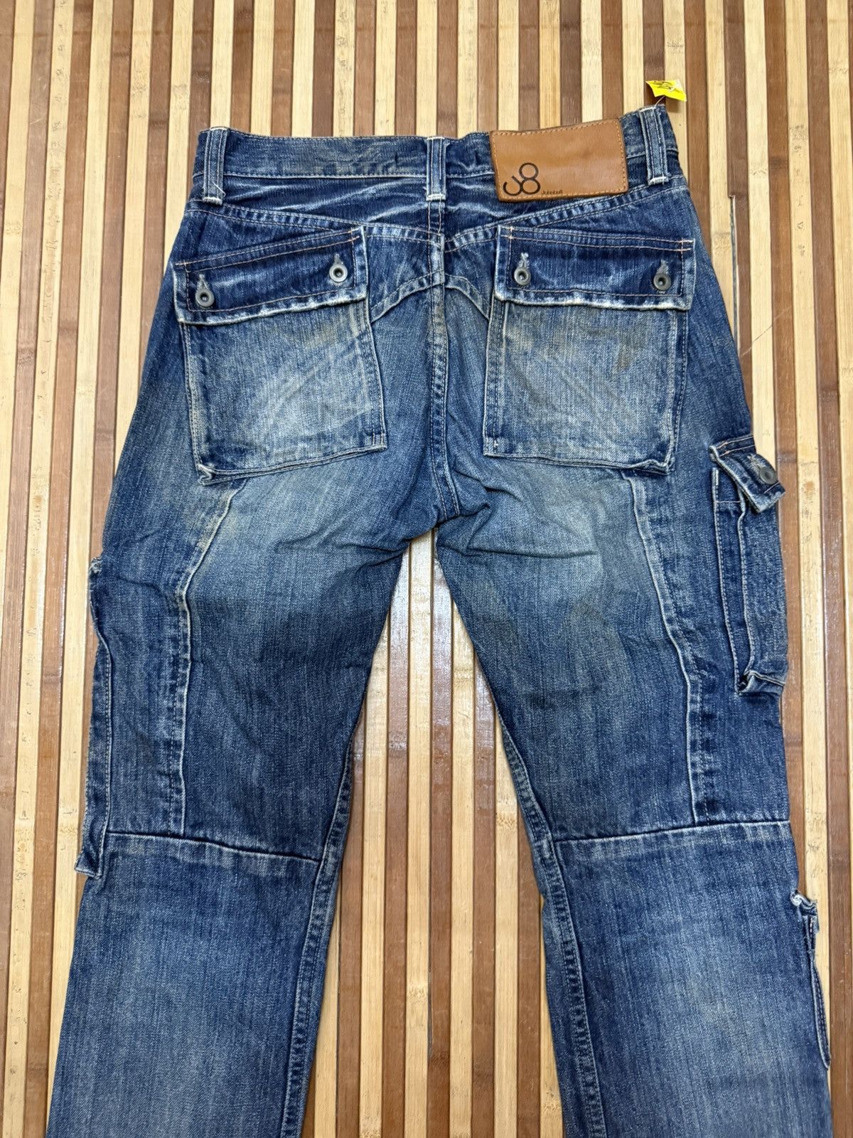 Johnbull Vintage JOHNBULL Denim Cargo Pants 7 Pockets / Streetwear Size US 28 / EU 44 - 8 Thumbnail
