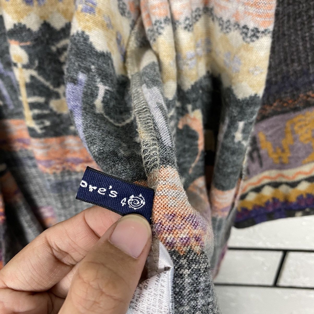 Hysteric Glamour 📌Cardigan Jacket Design Navajo Native Drug Store Japan Size US M / EU 48-50 / 2 - 20 Thumbnail