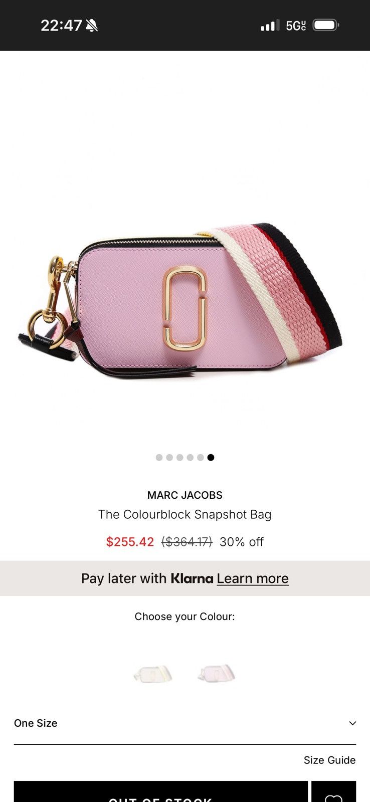 Marc Jacobs BNWT Marc Jacobs The Snapshot Small Colorblocked Camera Bag Size ONE SIZE - 1 Thumbnail
