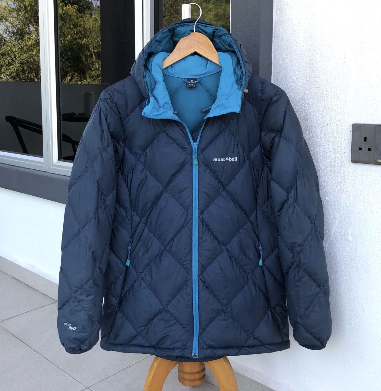 Montbell Montbell EX800 Lightweight Diamond Stitch Down Jacket Size M / US 6-8 / IT 42-44 - 4 Thumbnail