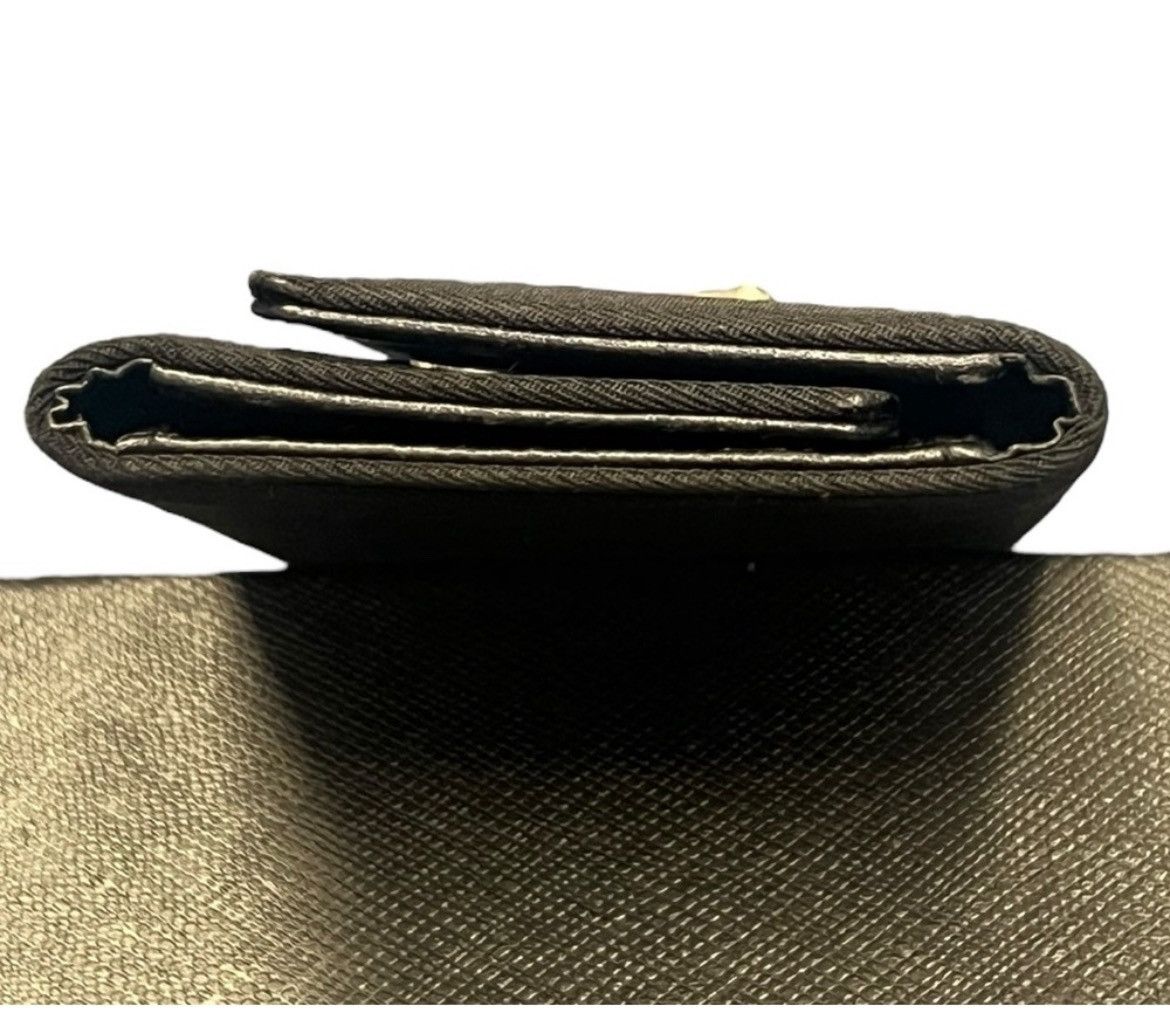Prada Prada Nylon & Leather Wallet with Key Holder Black Size ONE SIZE - 9 Thumbnail