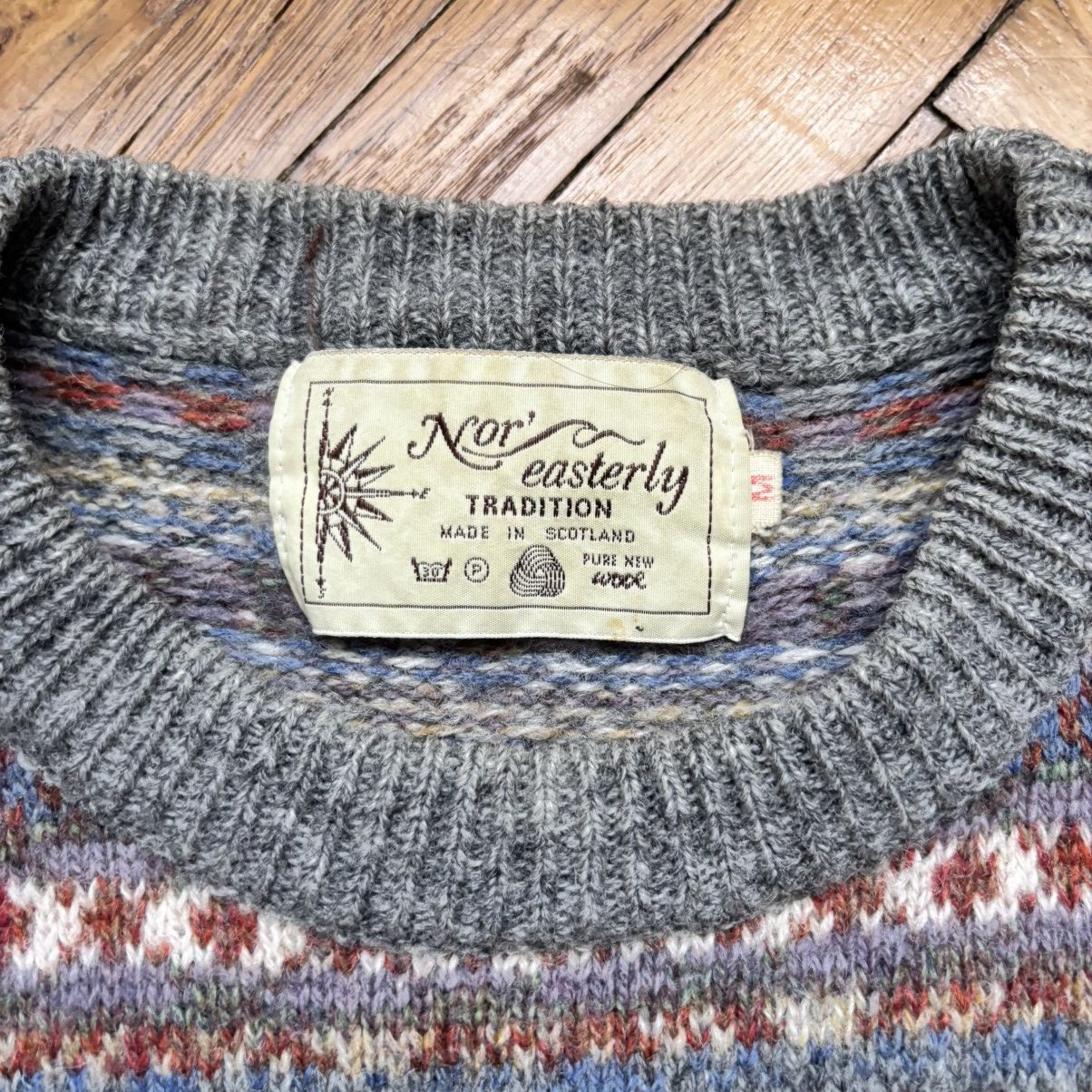 Vintage Vintage 70’s Pure Wool Knit Sweater Boxy Fit Size US M / EU 48-50 / 2 - 7 Thumbnail