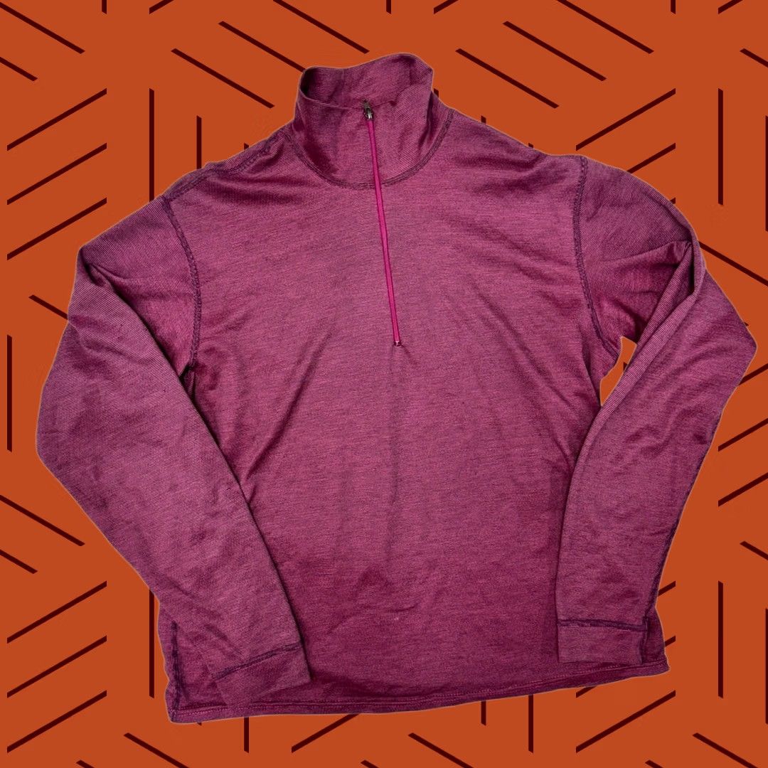 Patagonia Patagonia Capilene Size M Womens Zip Neck Midweight Baselayer Pullover Size M / US 6-8 / IT 42-44 - 1 Thumbnail
