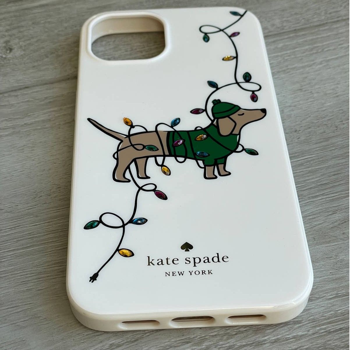 Kate Spade Kate Spade Dog Holiday Lights iPhone 13 PRO iPhone case Size ONE SIZE - 3 Thumbnail