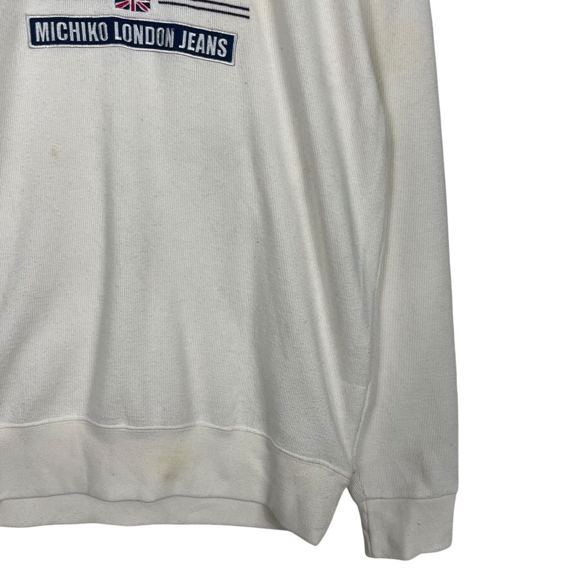 Michiko Koshino London Michiko London Jeans Big Logo Sweatshirt Size US M / EU 48-50 / 2 - 4 Thumbnail